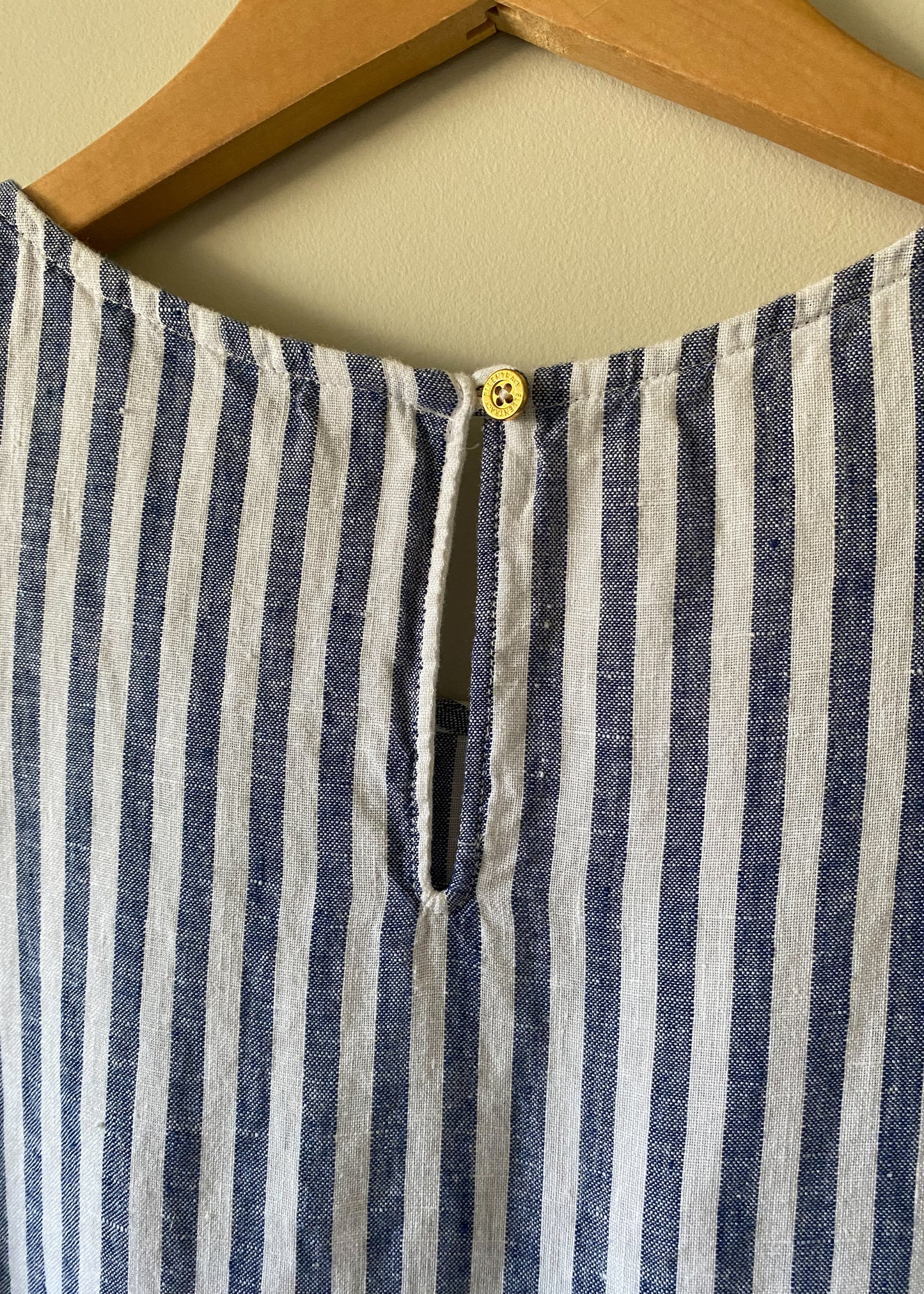 Ellen Tracy Linen Top (M)