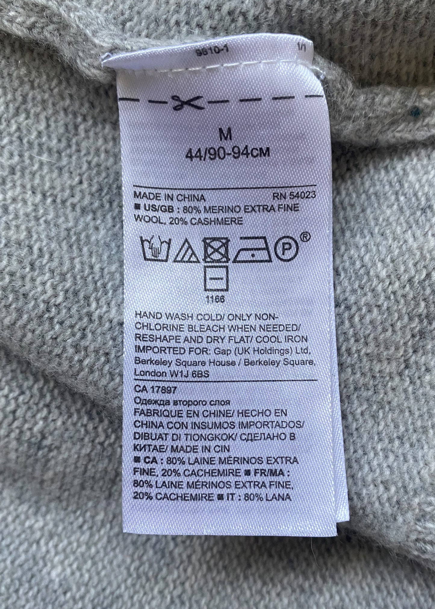 Banana Republic Wool & Cashmere Cardigan (M)*