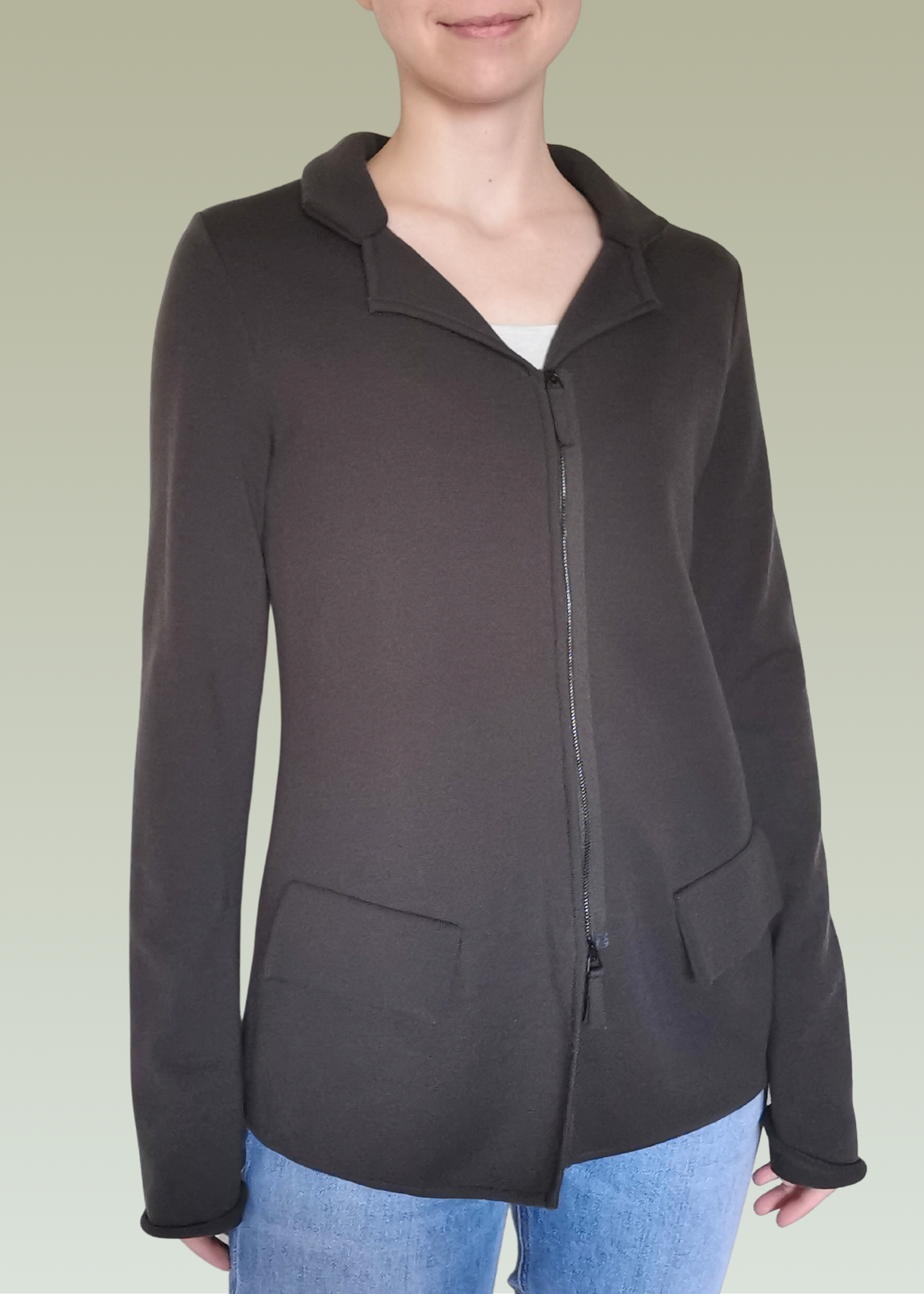 Annette Gortz Merino Wool Sweater Blazer (S)