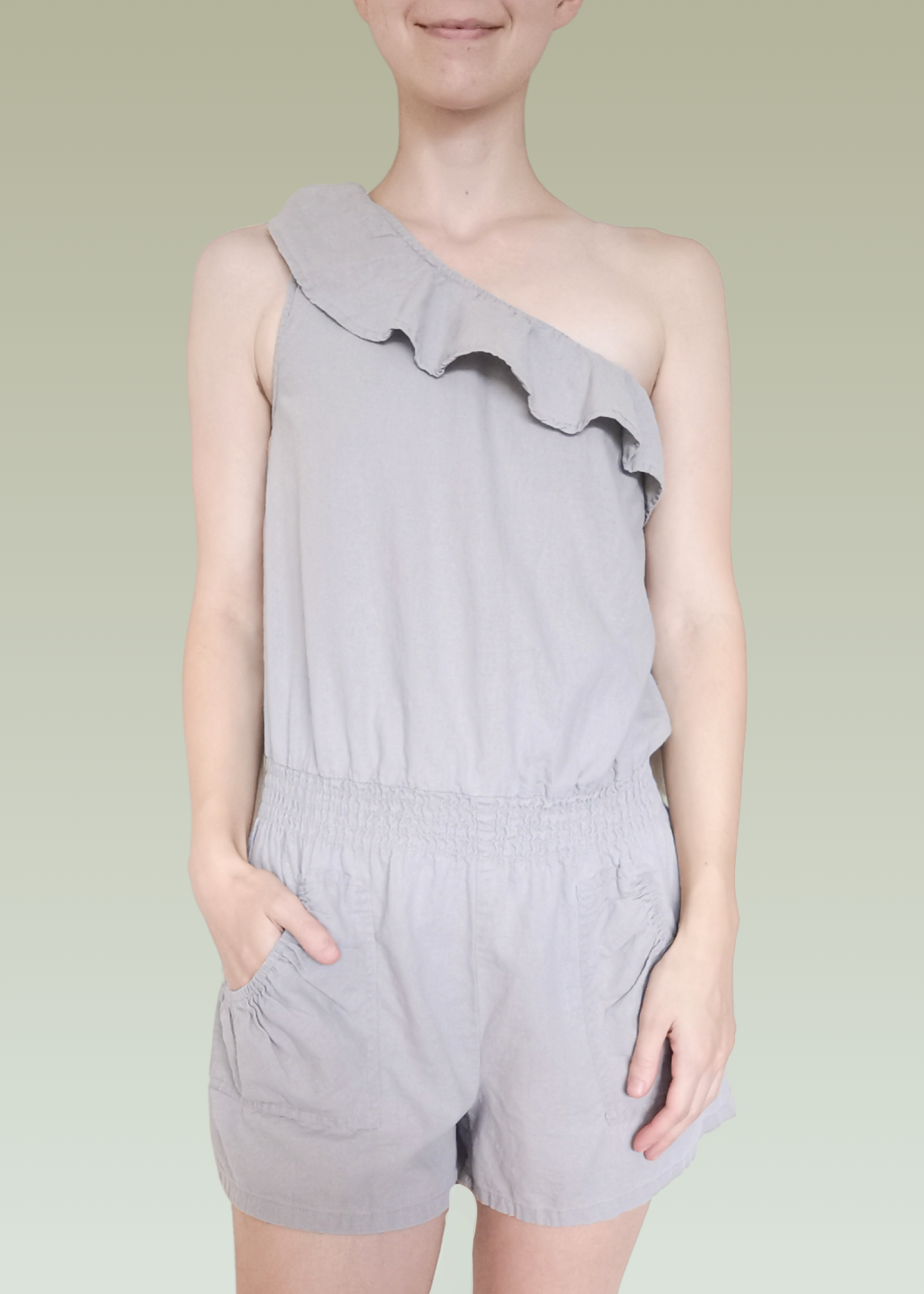 Lola Linen Romper (XS)
