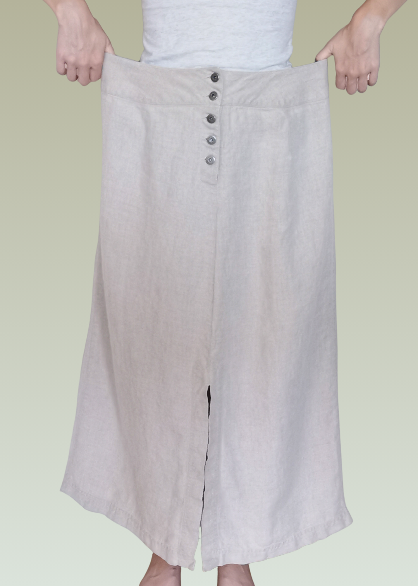 Liz Claiborne Linen Skirt (12)