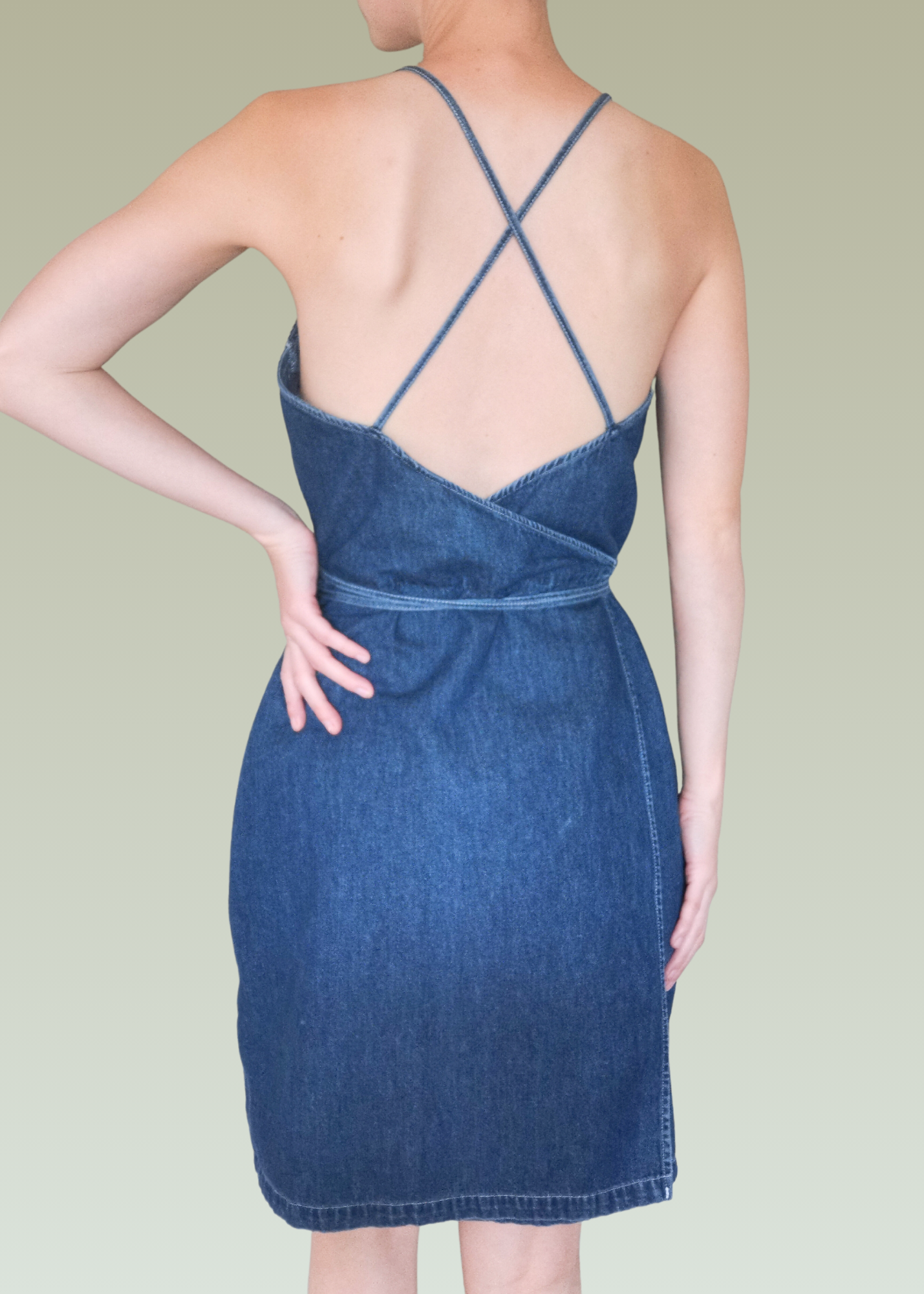 Jacob Cotton Wrap Dress (S)