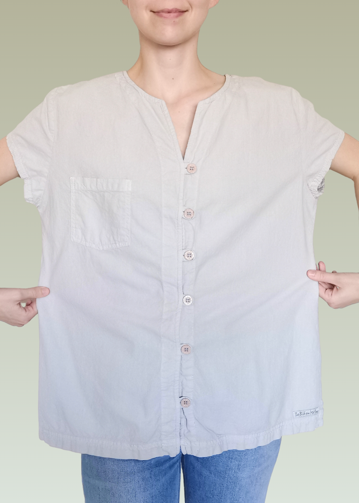 Le Blé en Herbe Cotton Top (XL)
