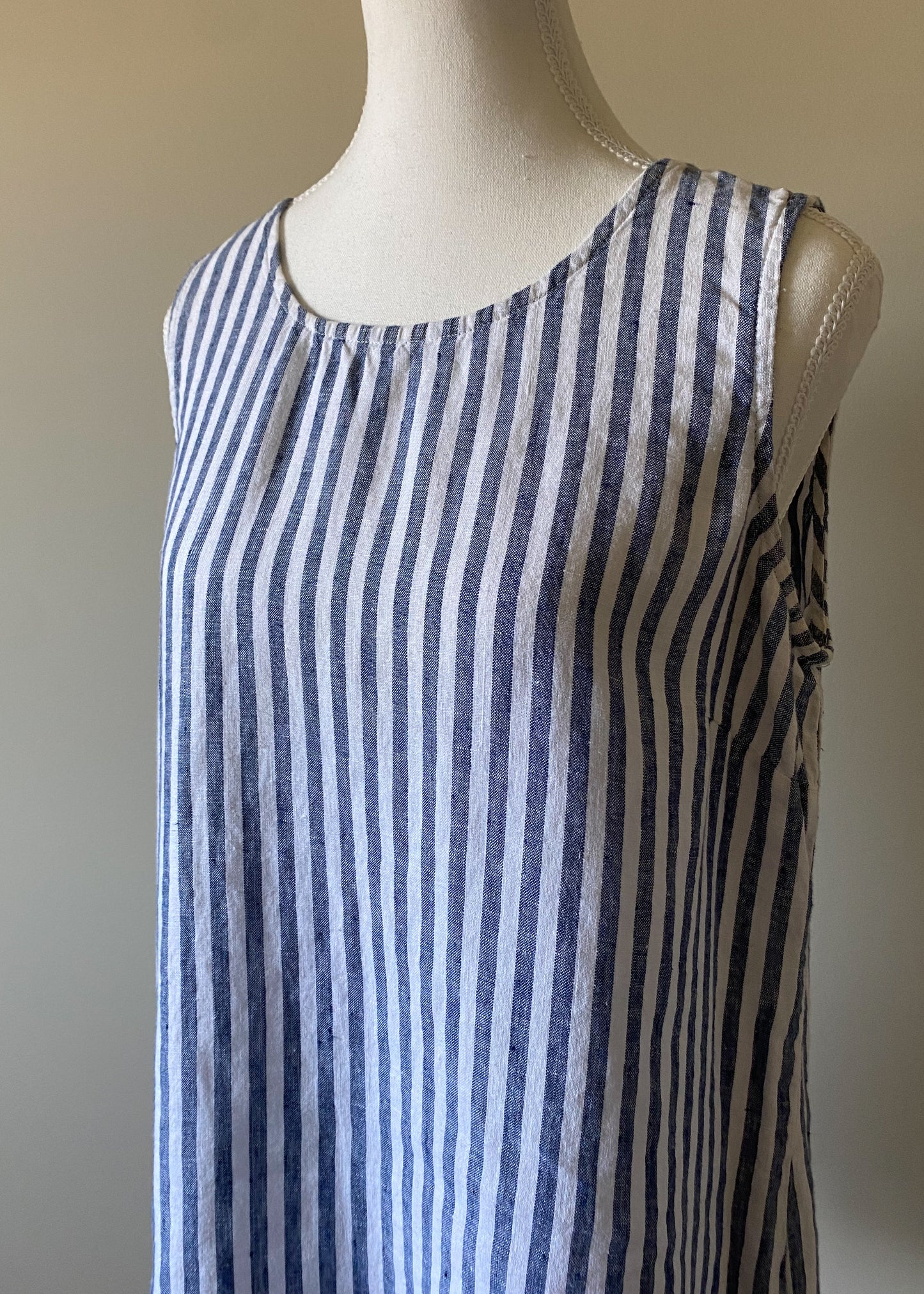 Ellen Tracy Linen Top (M)