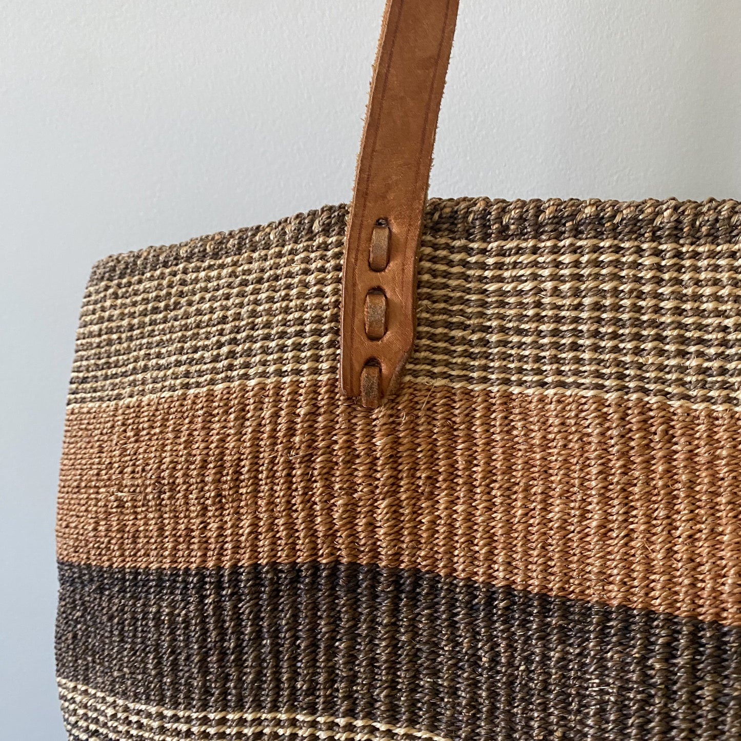 Woven Sisal Basket Bag