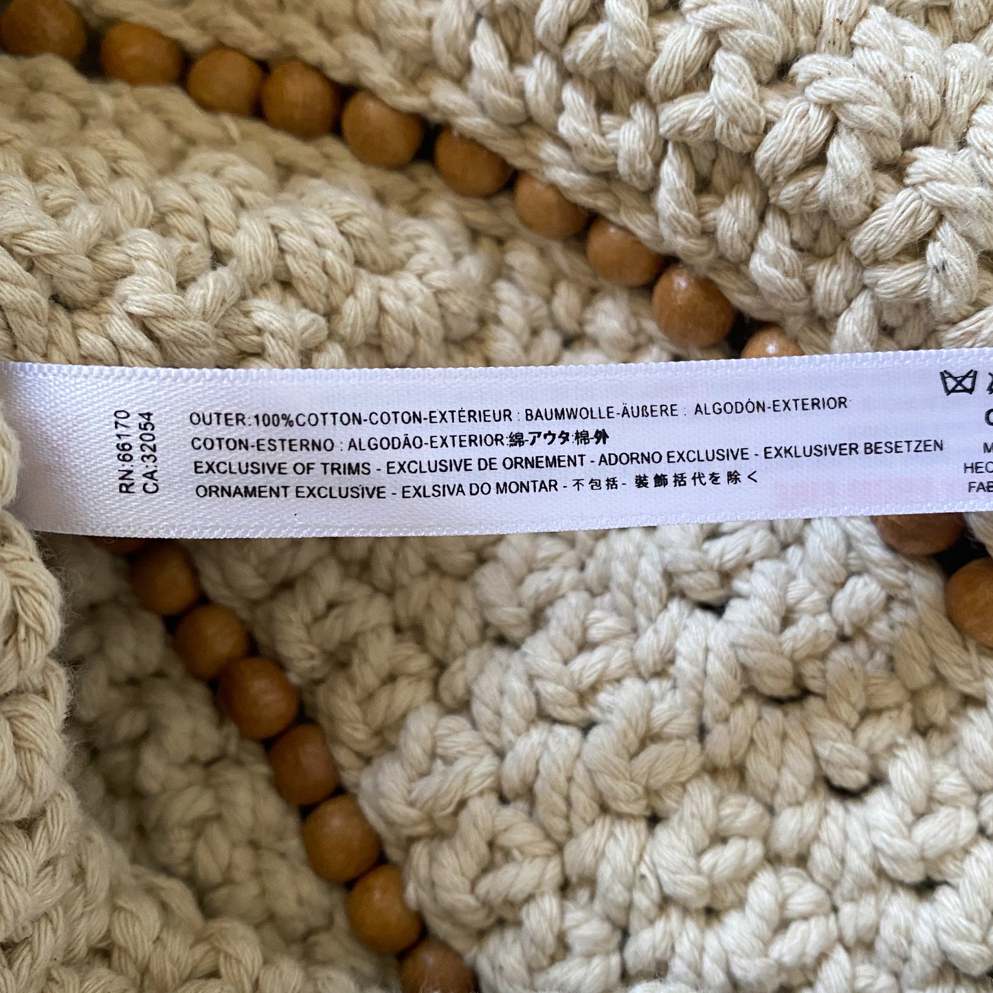 Free People Cotton Crochet 'Meet Me In Mallorca' Crossbody Bag