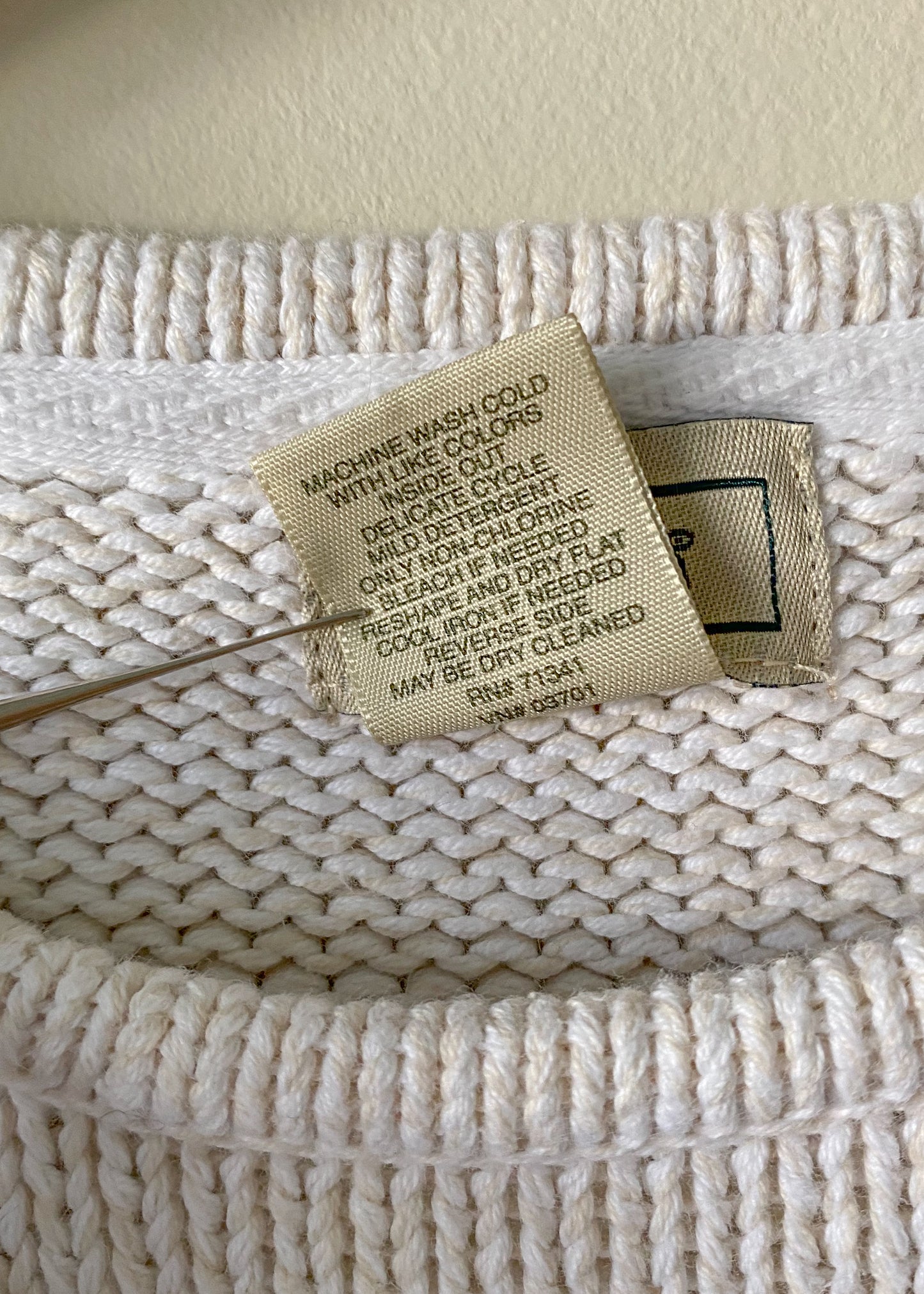 L.L. Bean Cotton Sweater (M)
