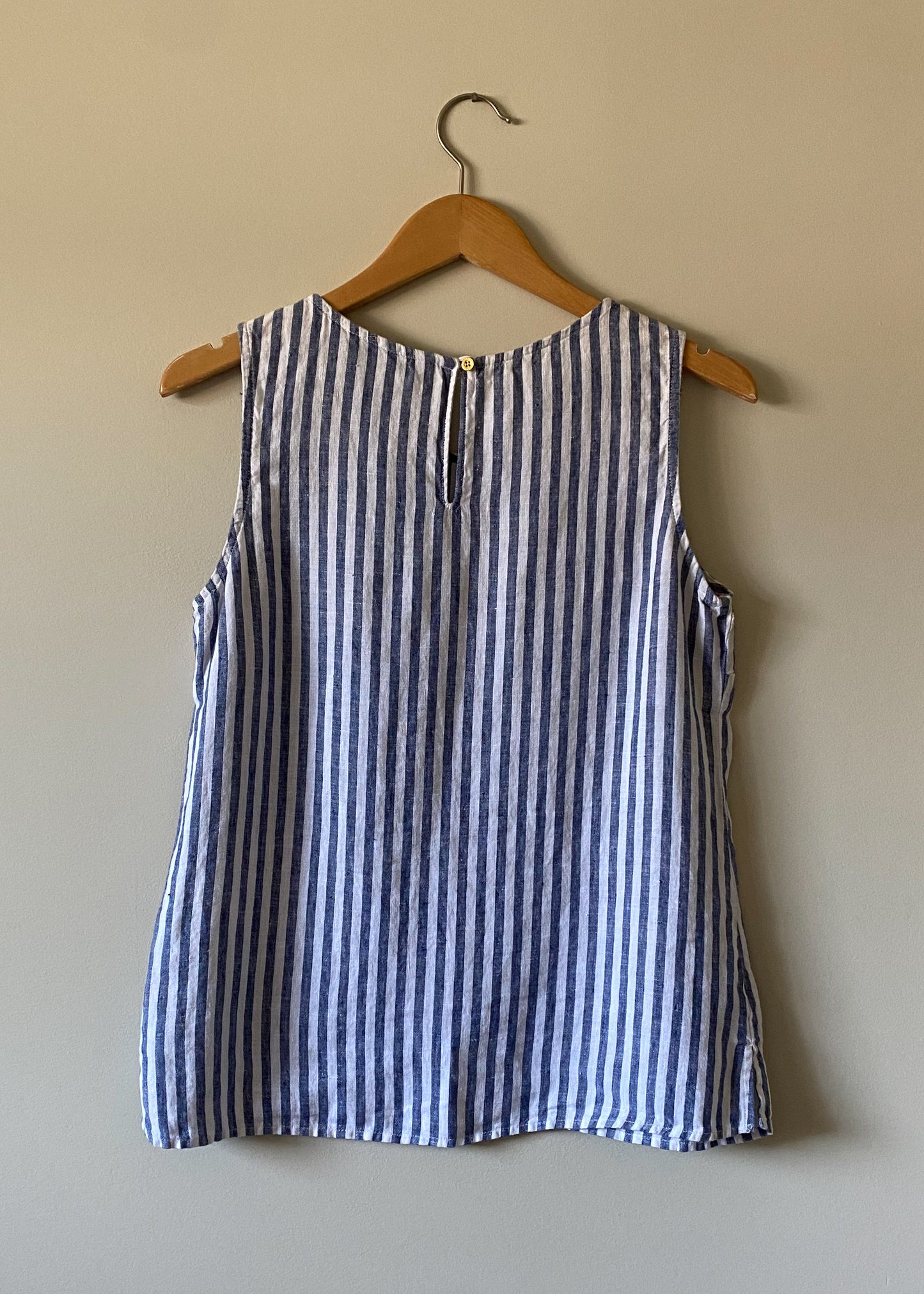Ellen Tracy Linen Top (M)
