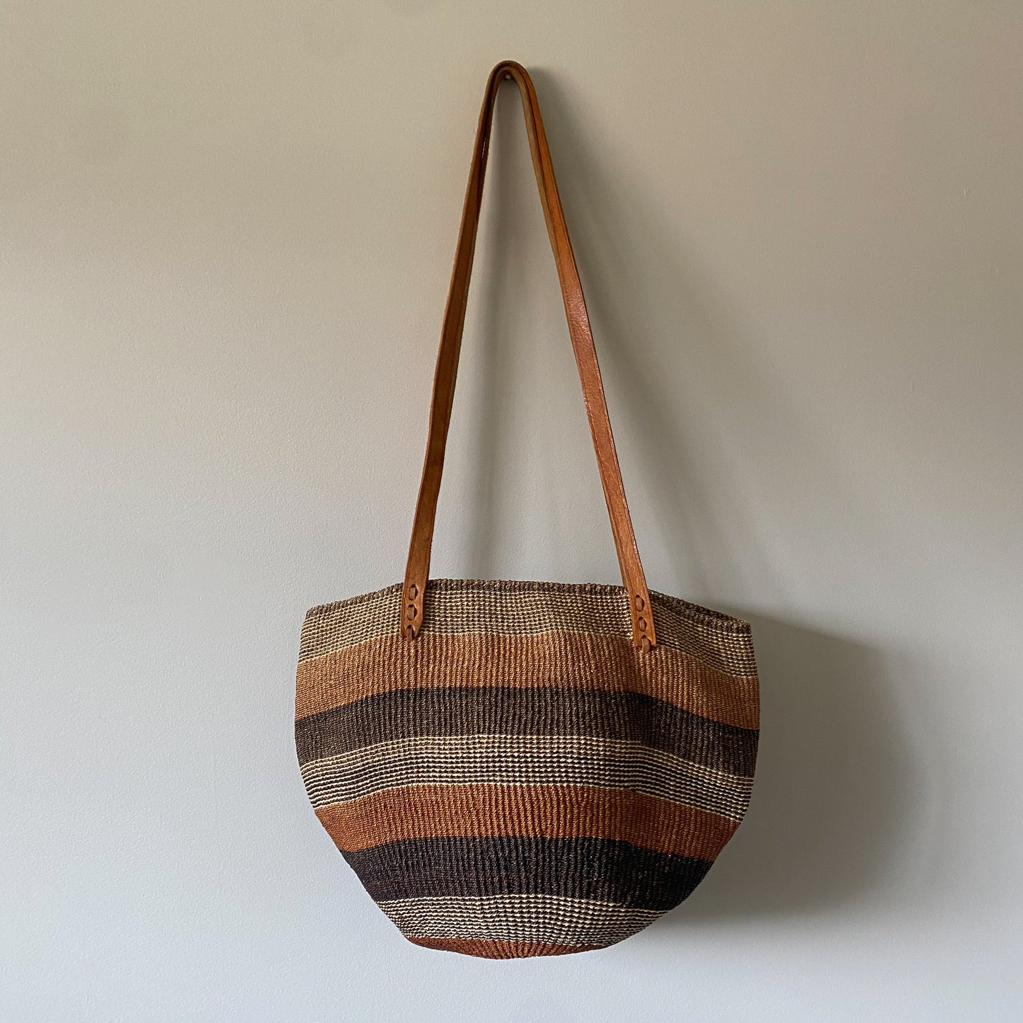 Woven Sisal Basket Bag