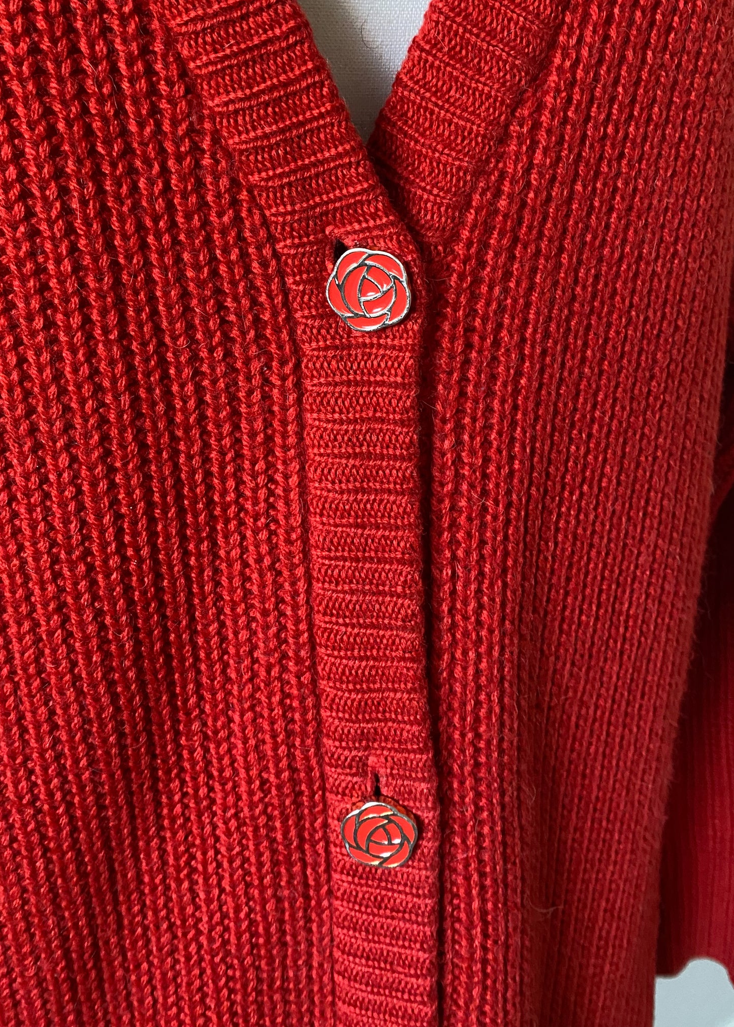 Ami Amalia Baby Camel Hair Cardigan (S)