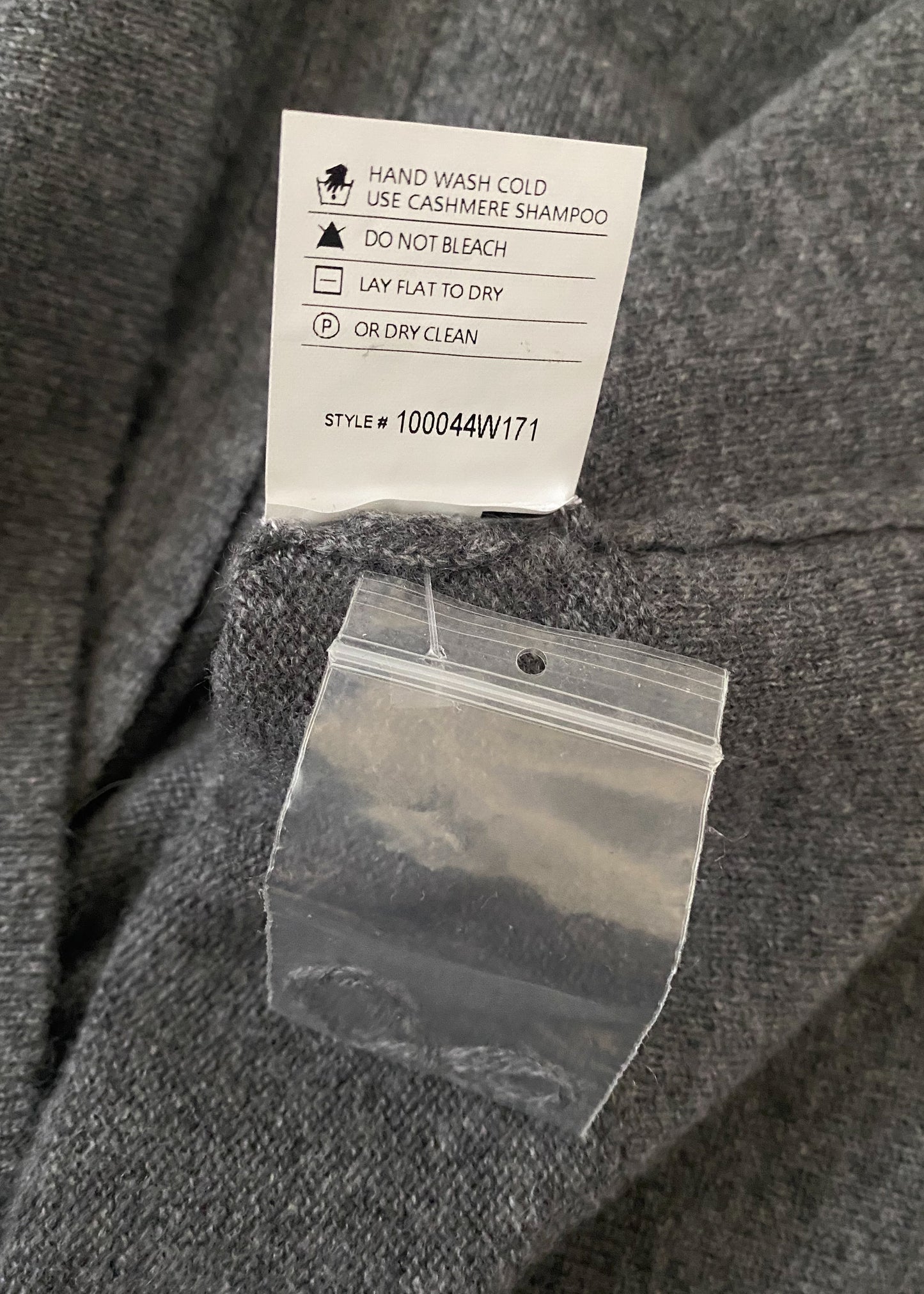 Repeat Cashmere Zippered Cardigan (XS)