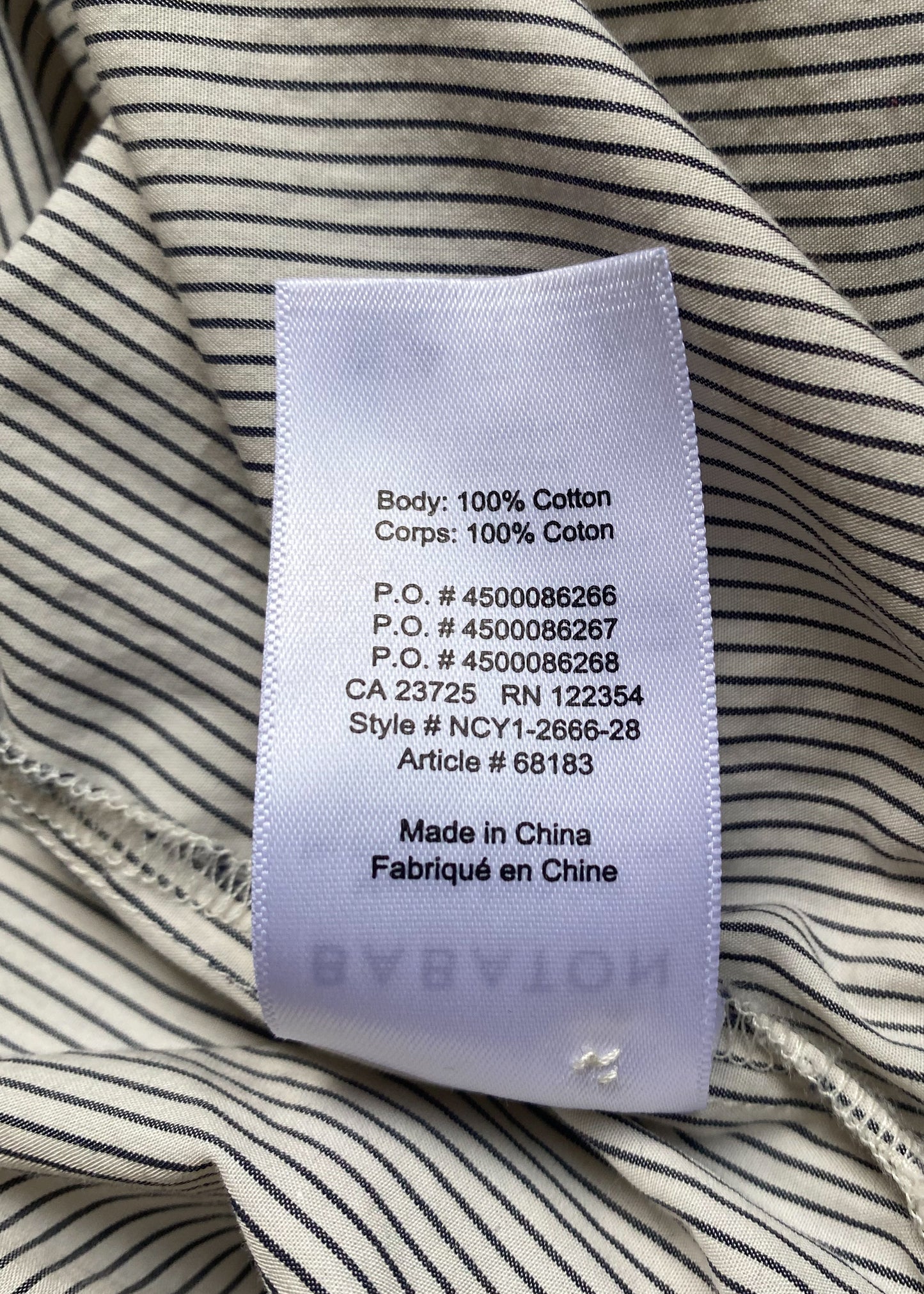 Babaton Cotton Top (S)