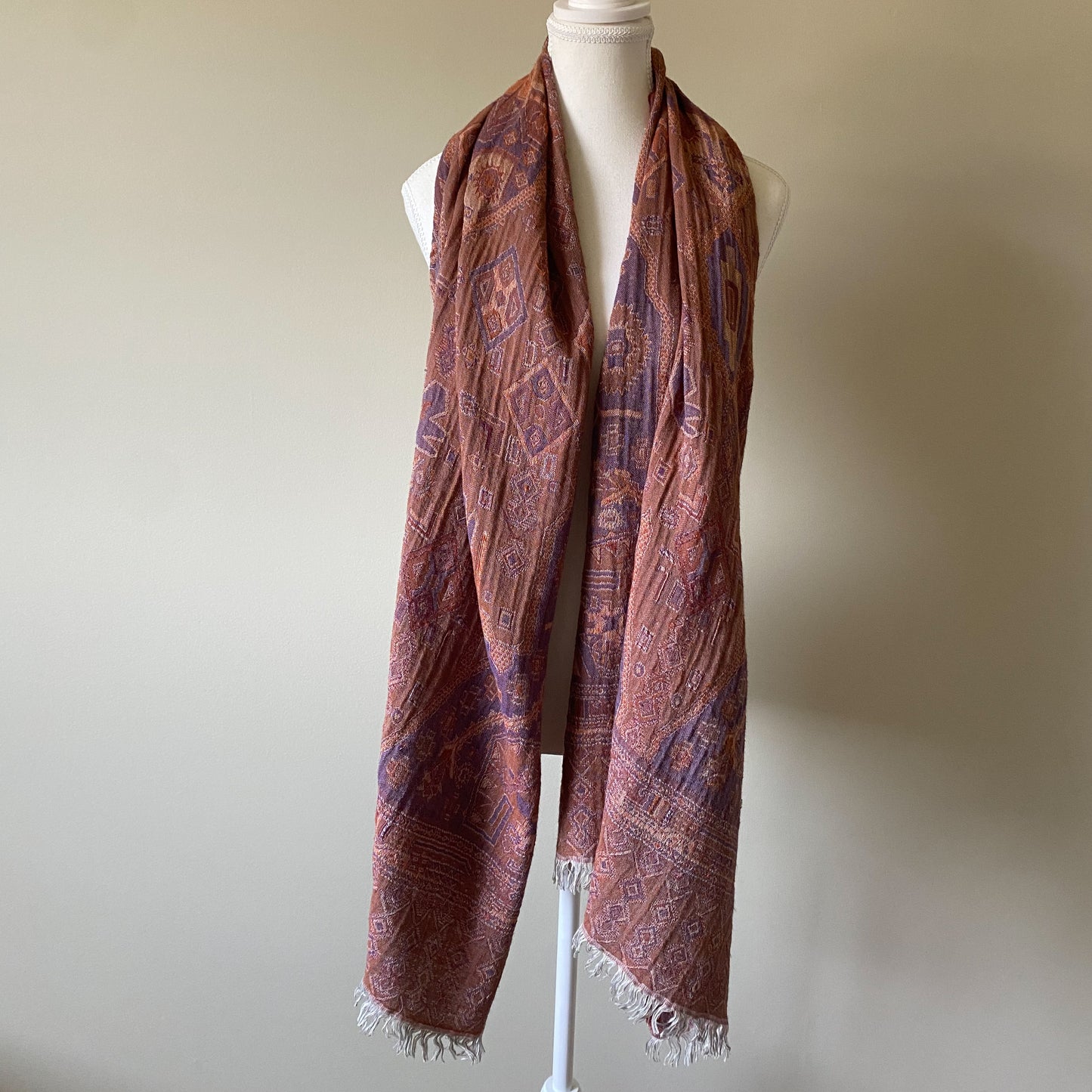 Wilfred Cotton & Wool Scarf