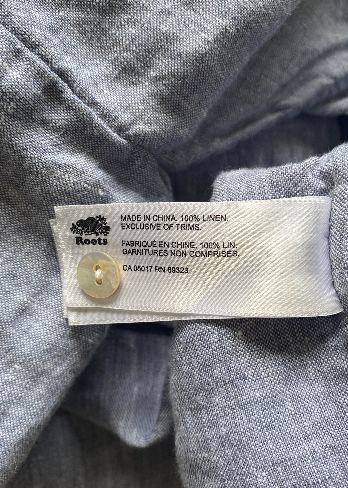Roots Linen Dress (M)