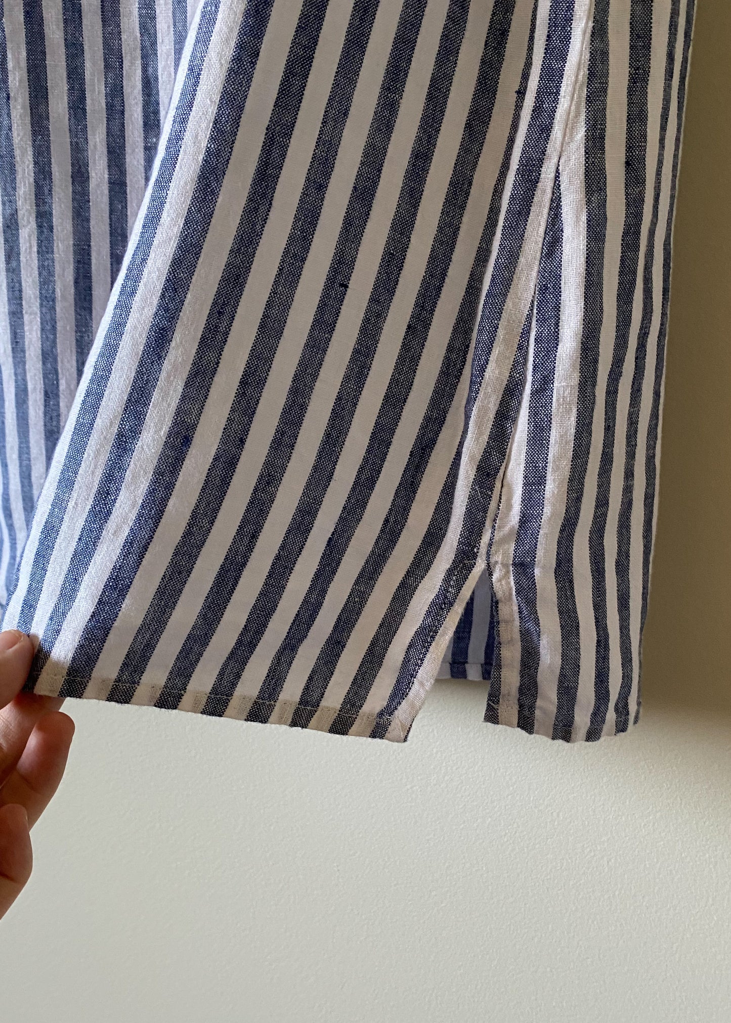 Ellen Tracy Linen Top (M)