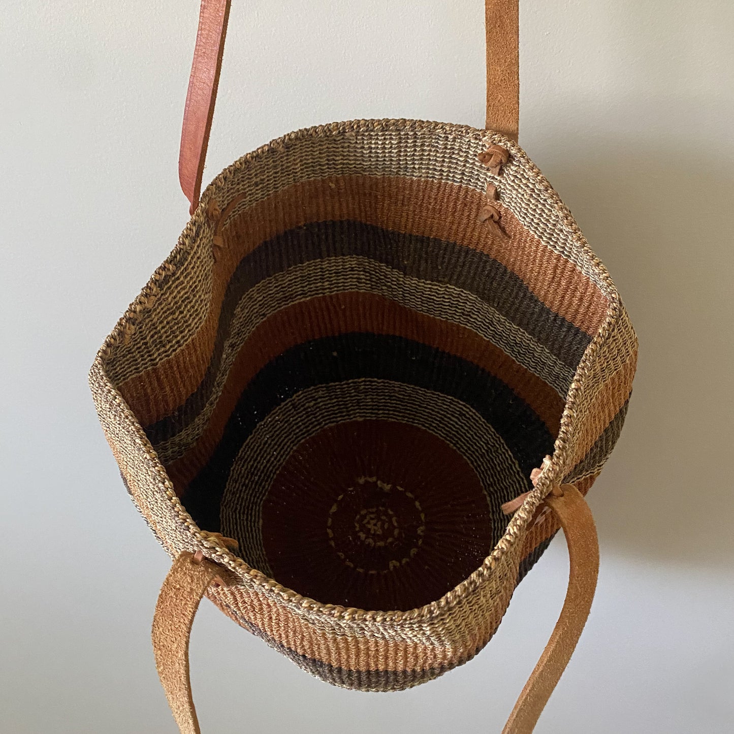 Woven Sisal Basket Bag