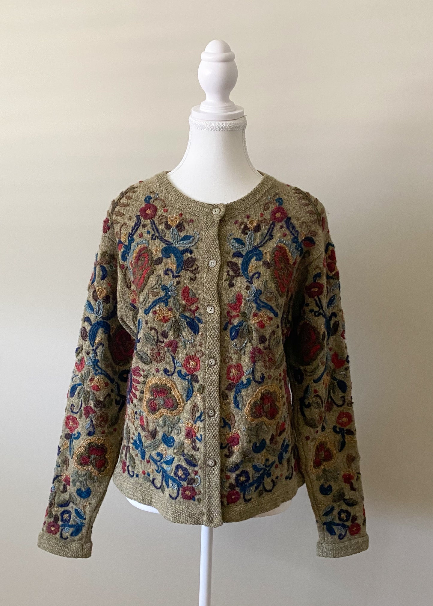 Robert Scott Wool Cardigan (S)