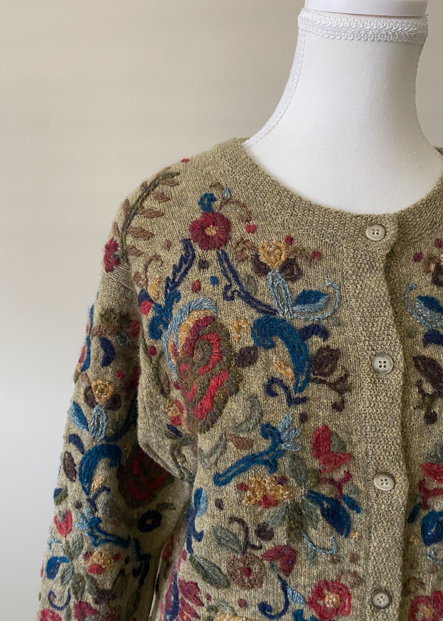 Robert Scott Wool Cardigan (S)