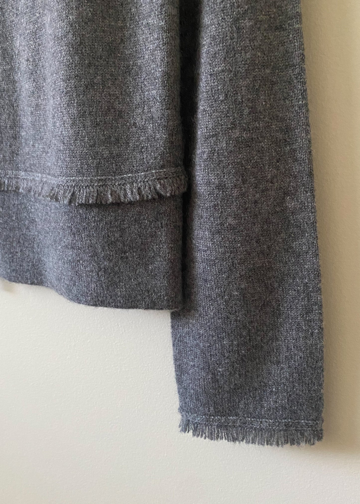 Repeat Cashmere Zippered Cardigan (XS)