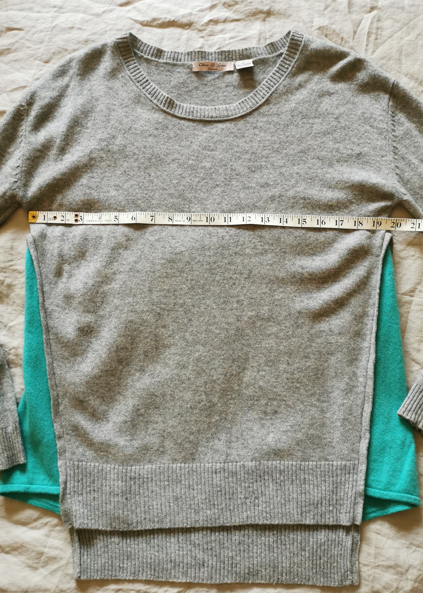 Olivia & Grace Cashmere Sweater (L)