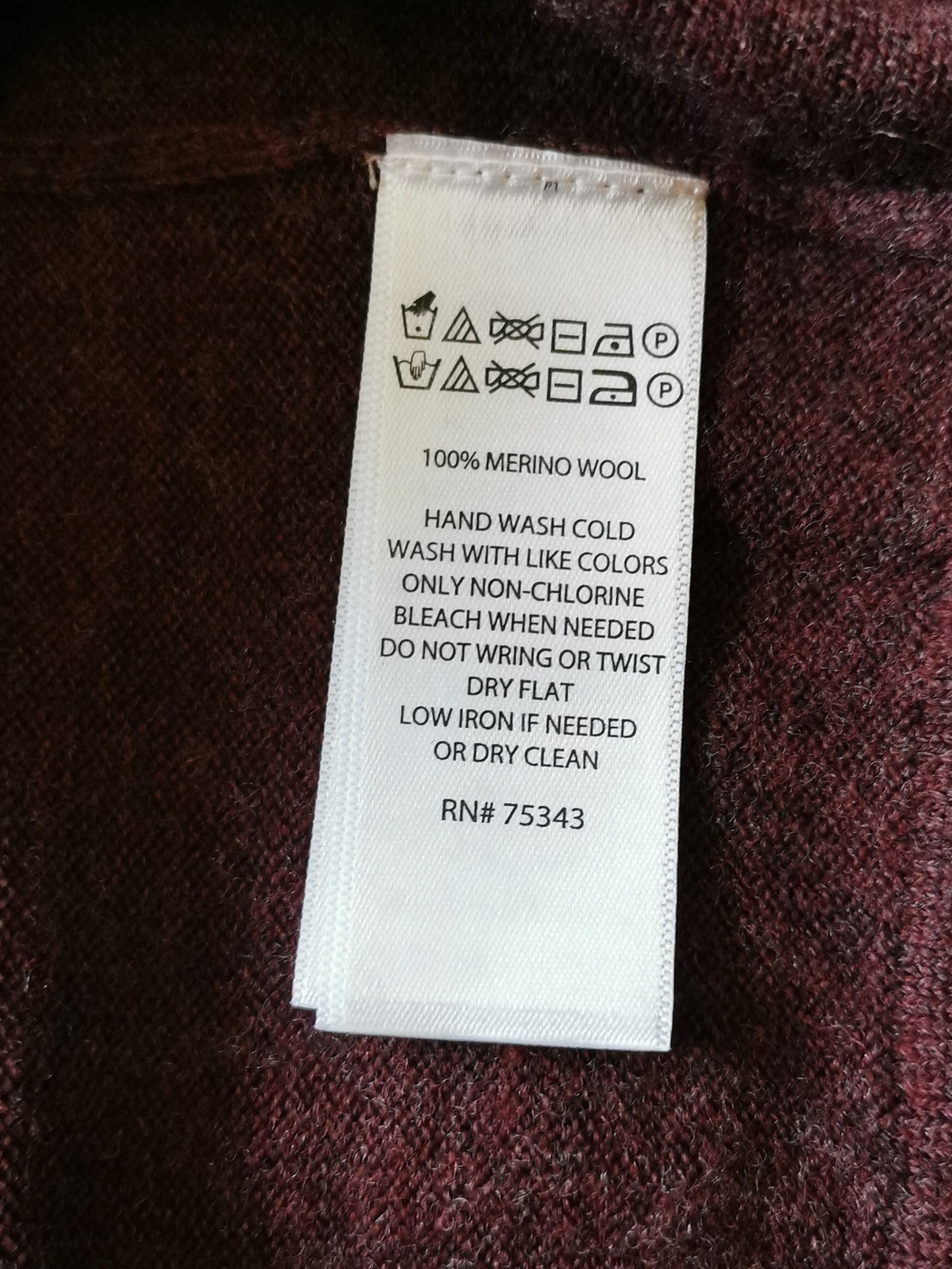 Adrienne Vittadini Merino Wool Cardigan (S)