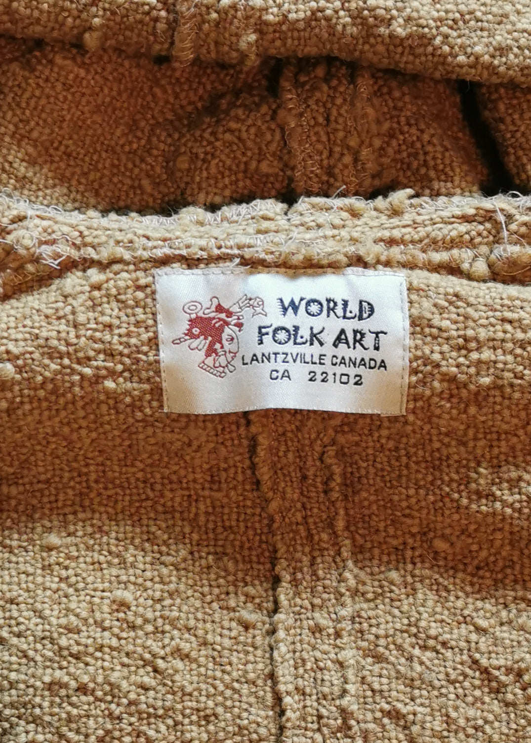 World Folk Art Wool Sweater Jacket (L)