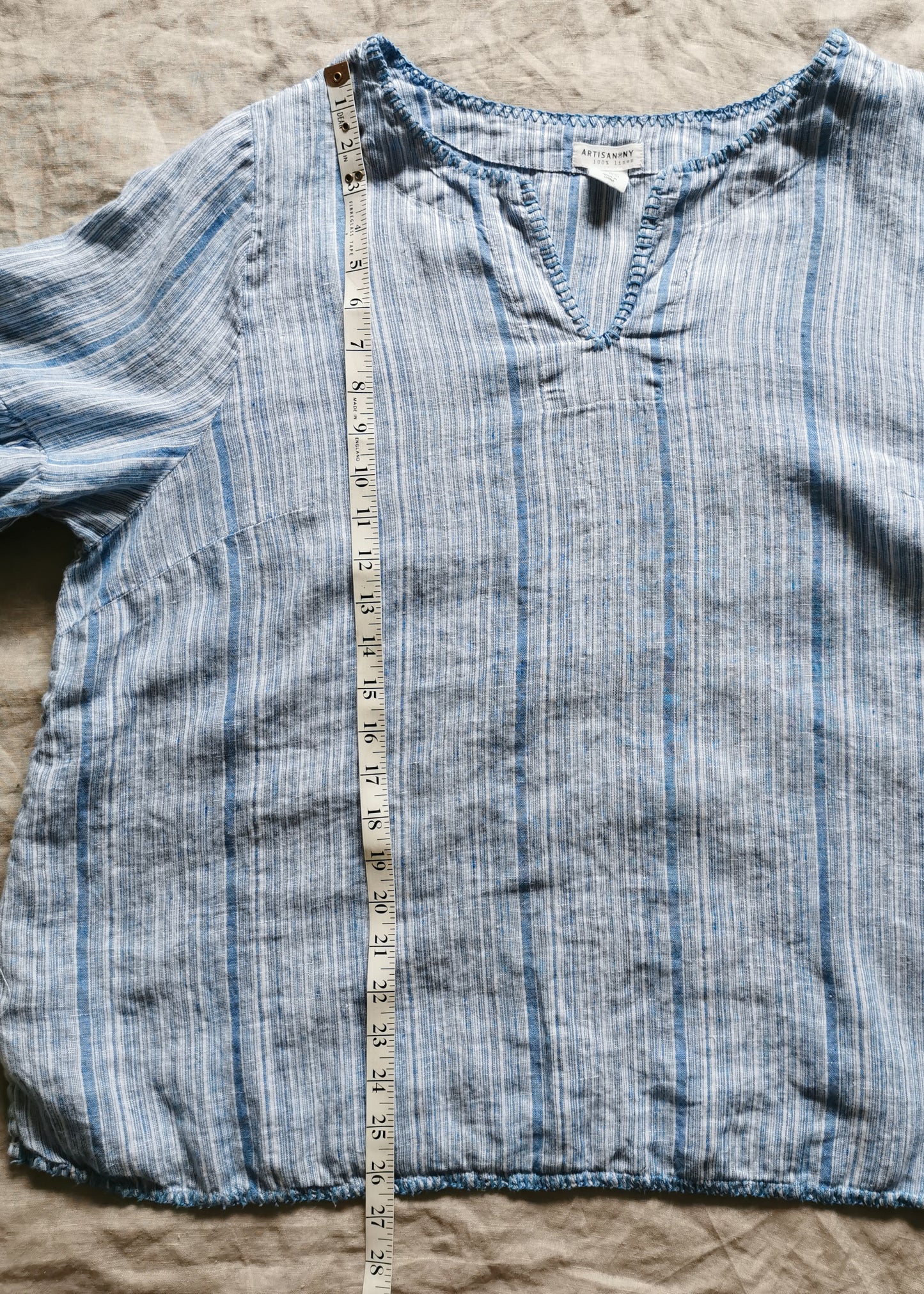 Artisan NY Linen Top (XXL)
