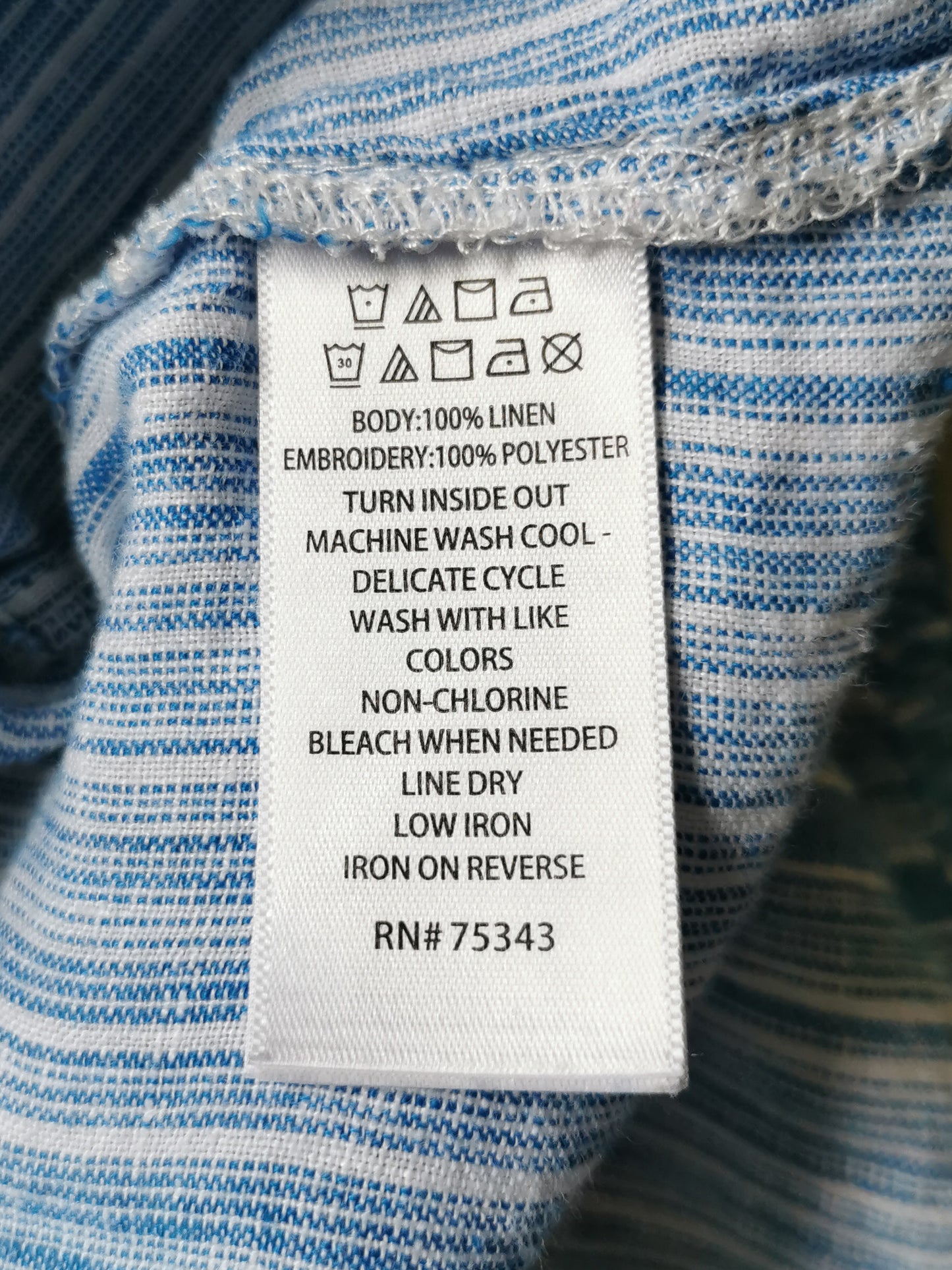 Artisan NY Linen Top (XXL)