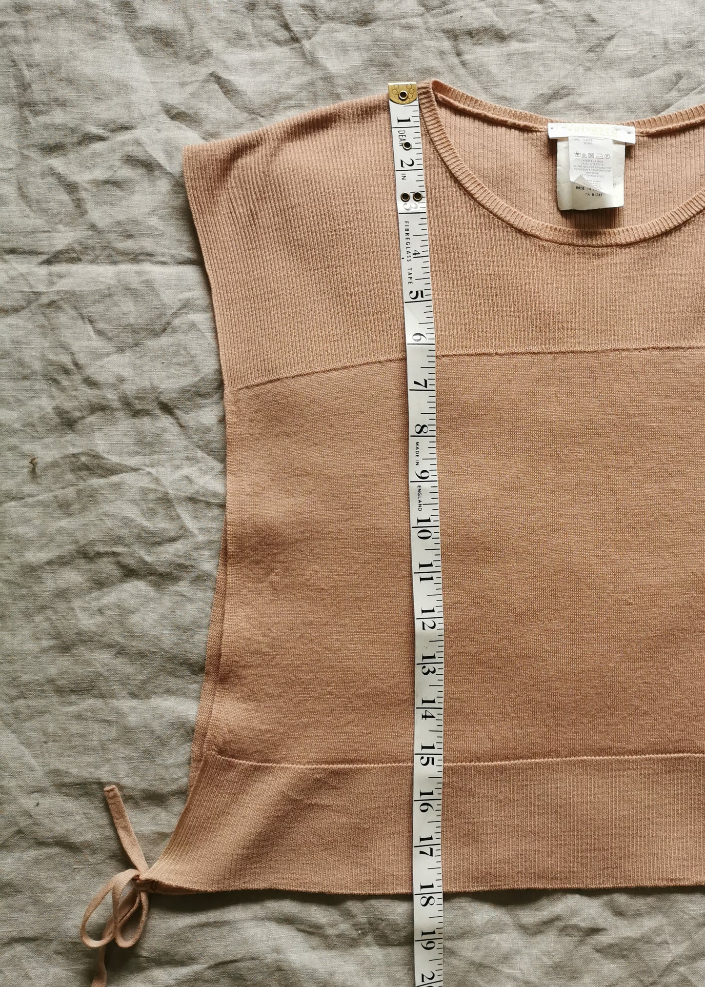 Velvette Underwear Wool Top (M)