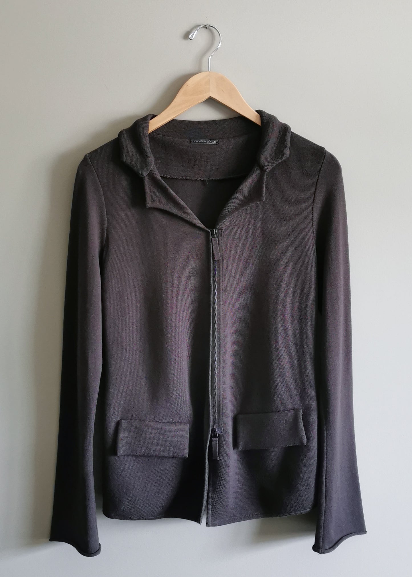 Annette Gortz Merino Wool Sweater Blazer (S)