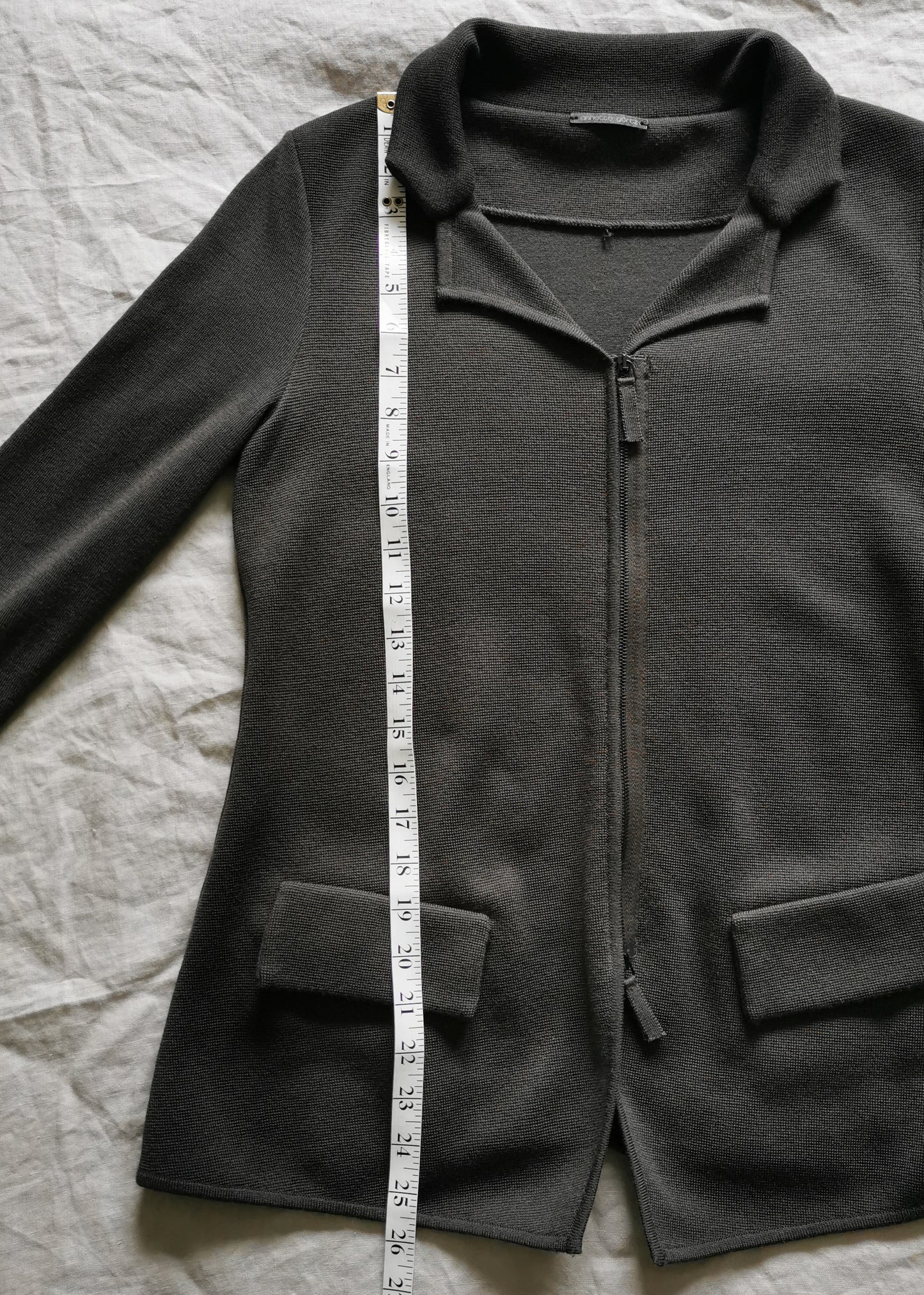 Annette Gortz Merino Wool Sweater Blazer (S)