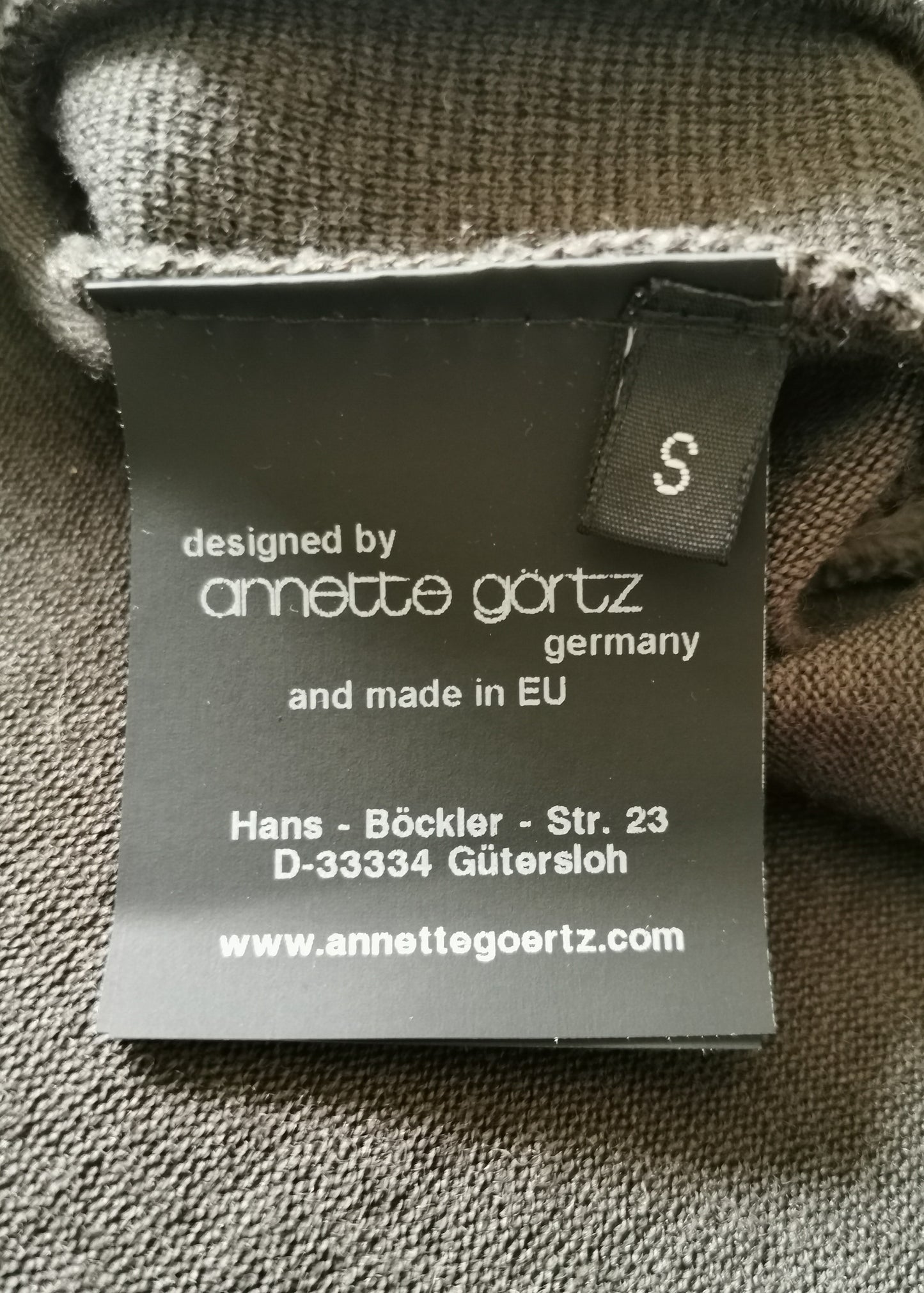 Annette Gortz Merino Wool Sweater Blazer (S)