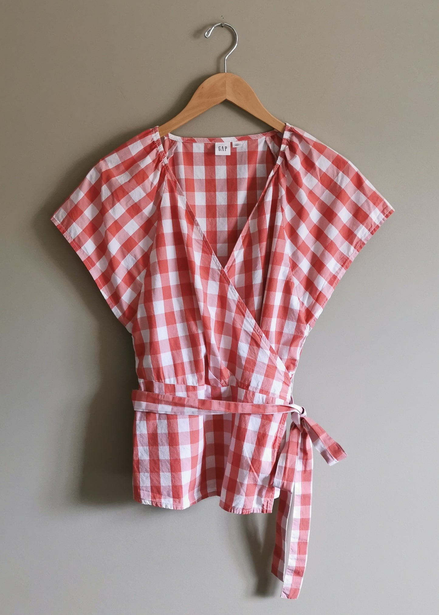 Gap Cotton Wrap Top (S)
