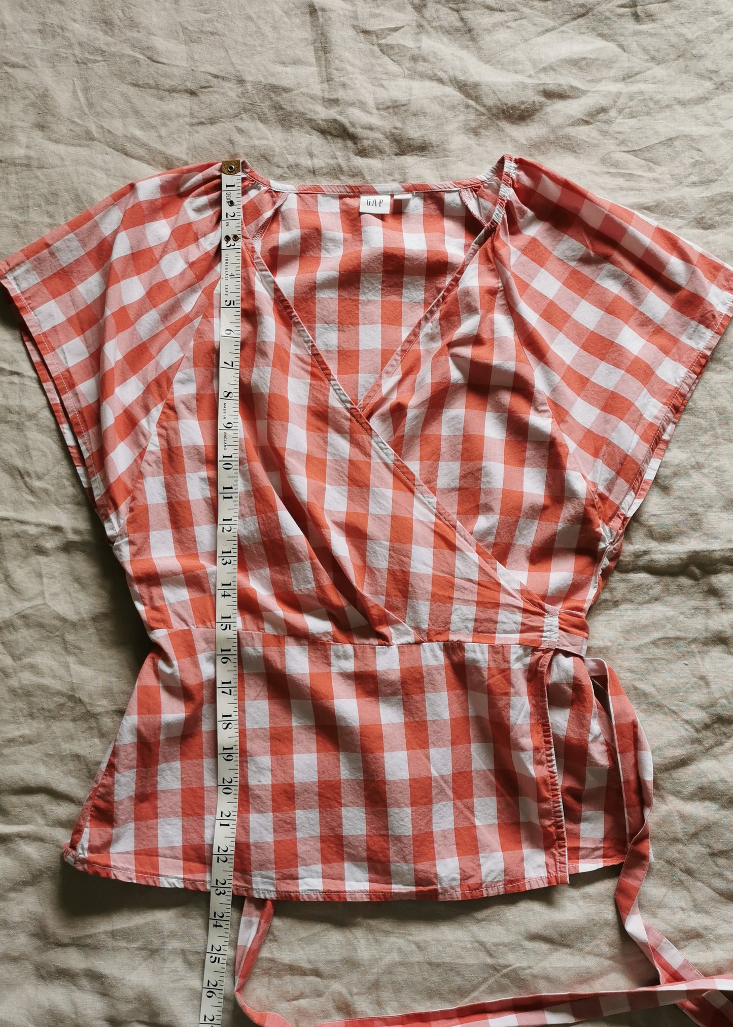 Gap Cotton Wrap Top (S)