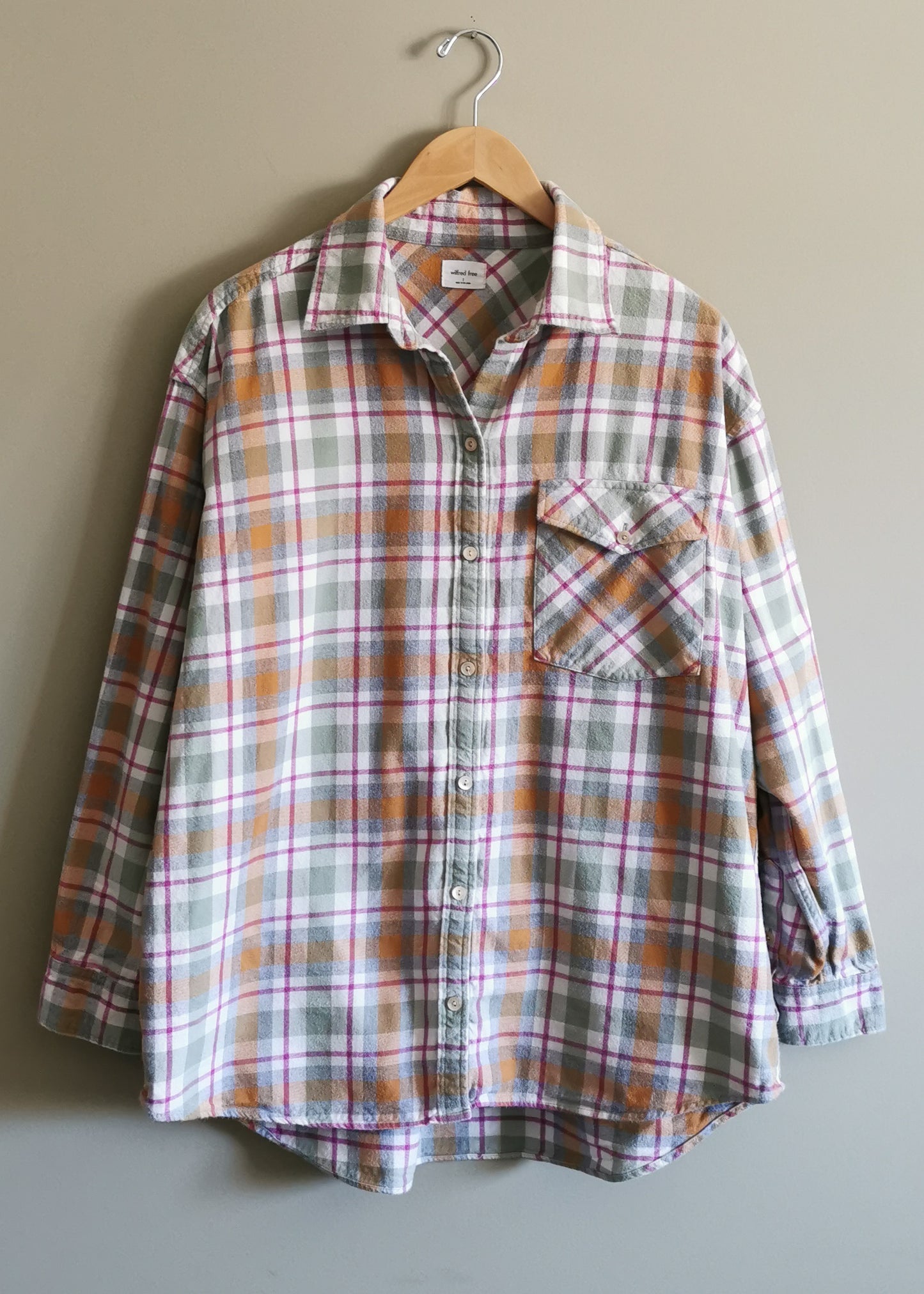 Wilfred Free Cotton Flannel Shirt (2)