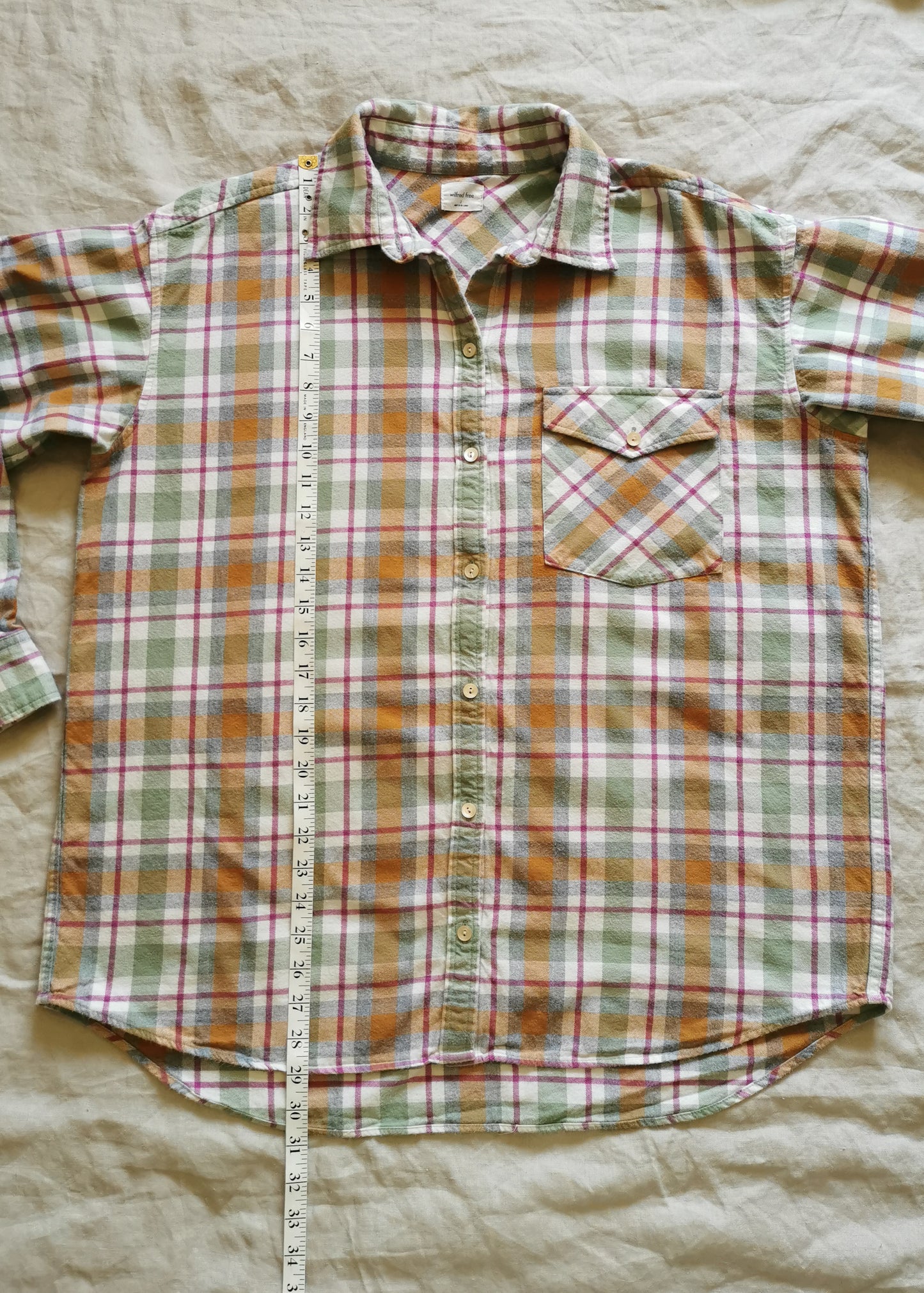 Wilfred Free Cotton Flannel Shirt (2)