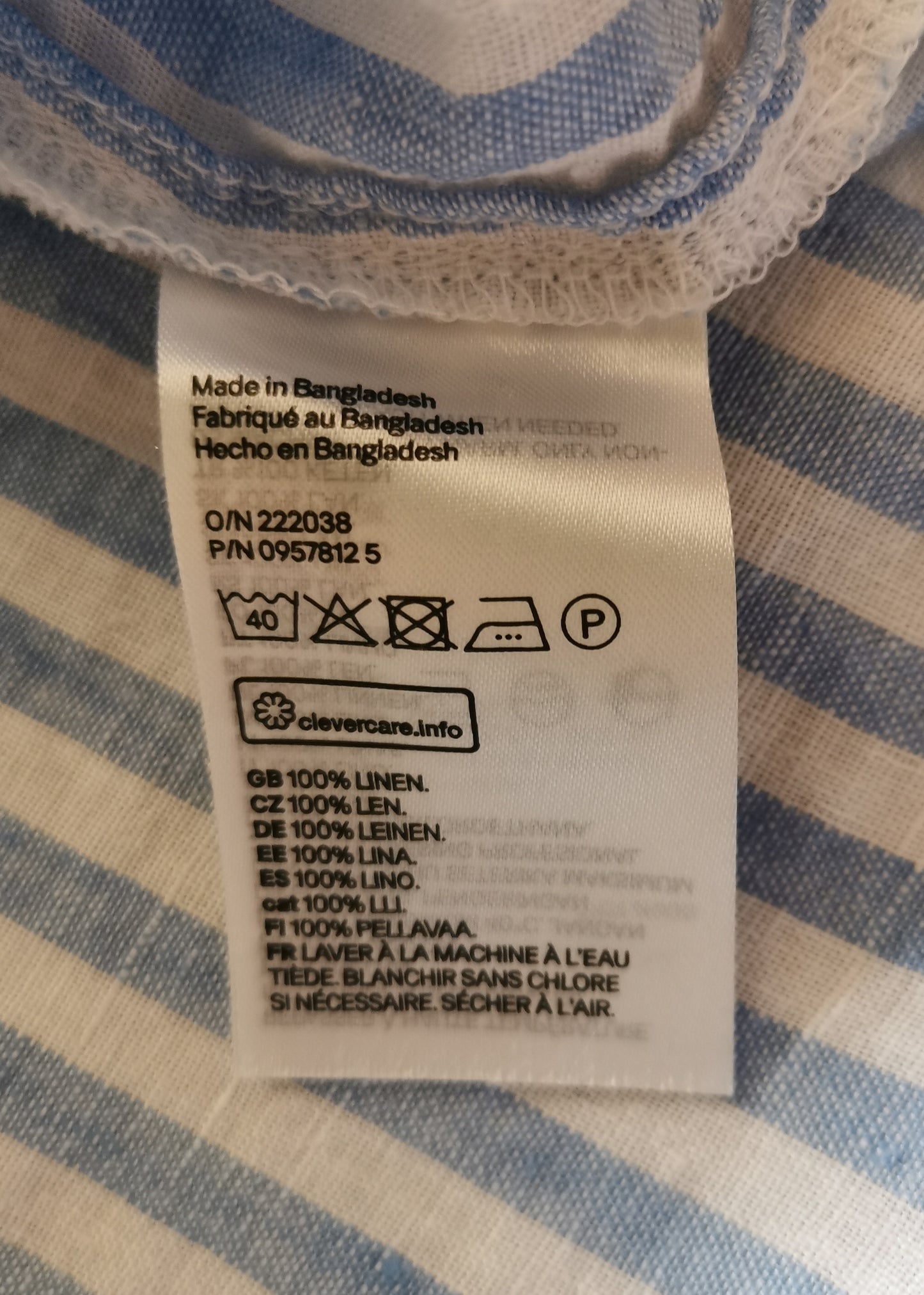 H&M Linen Shirt (S)