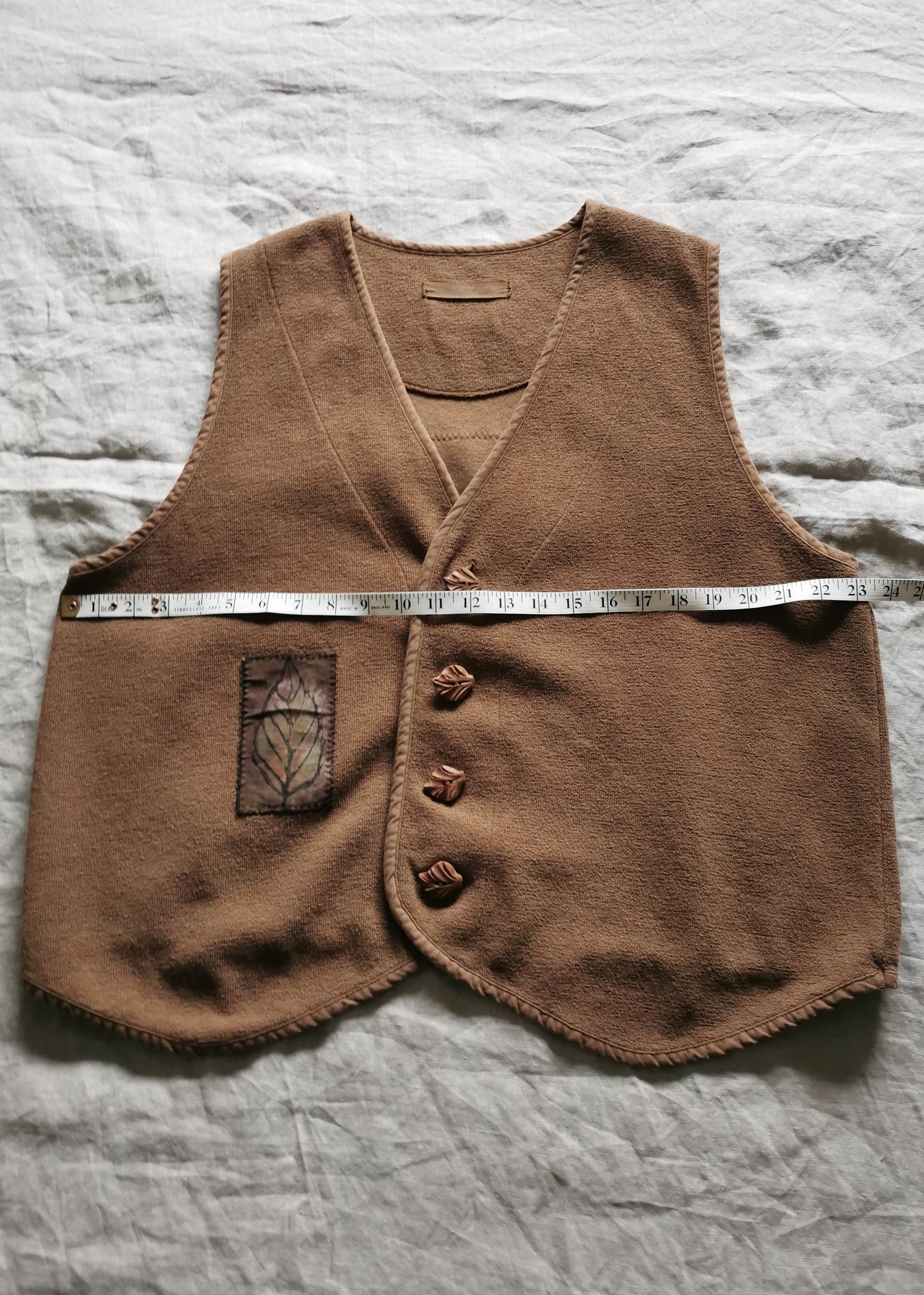 Blue Fish 1998 Cotton Leaf Vest (XXL)