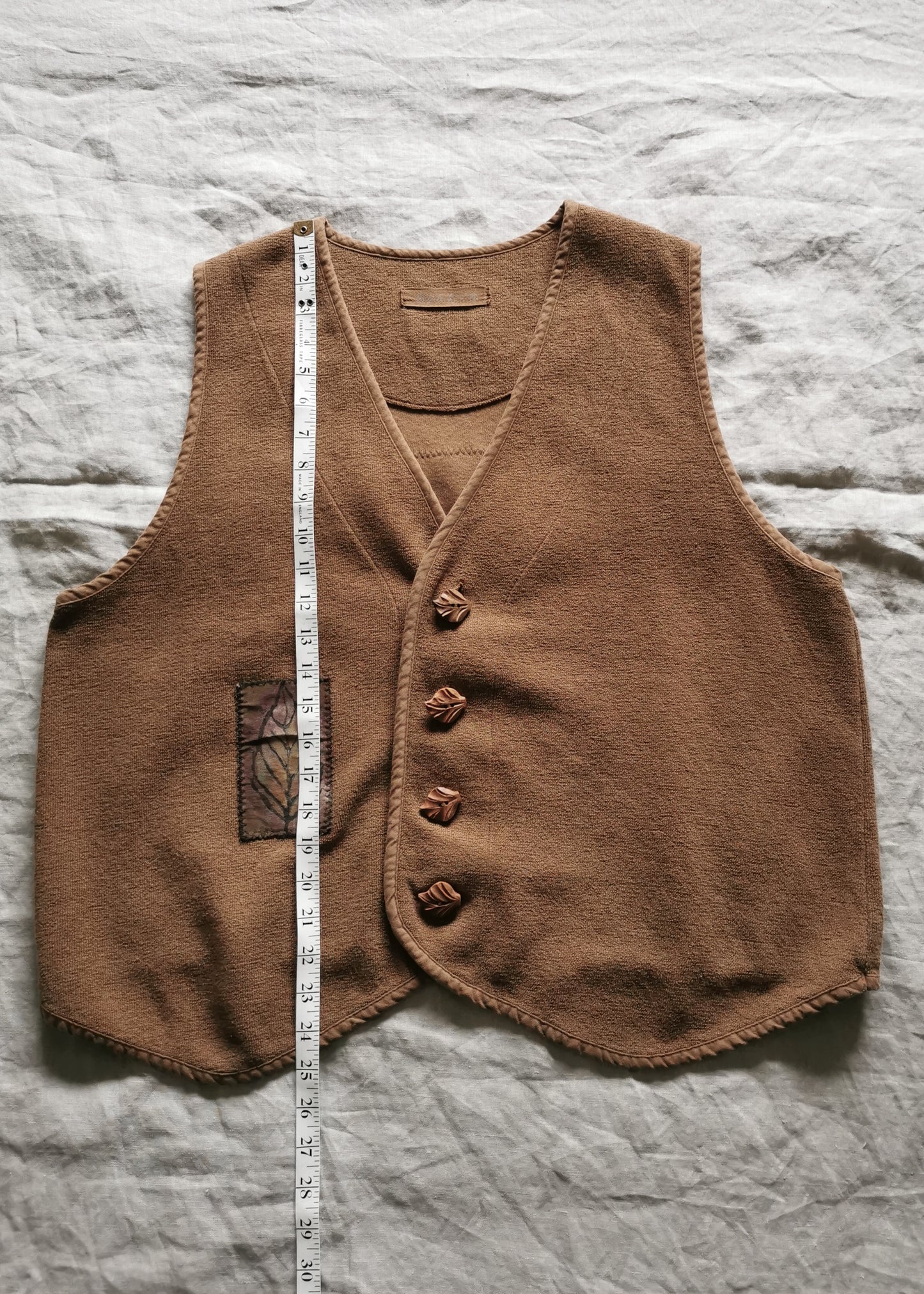 Blue Fish 1998 Cotton Leaf Vest (XXL)