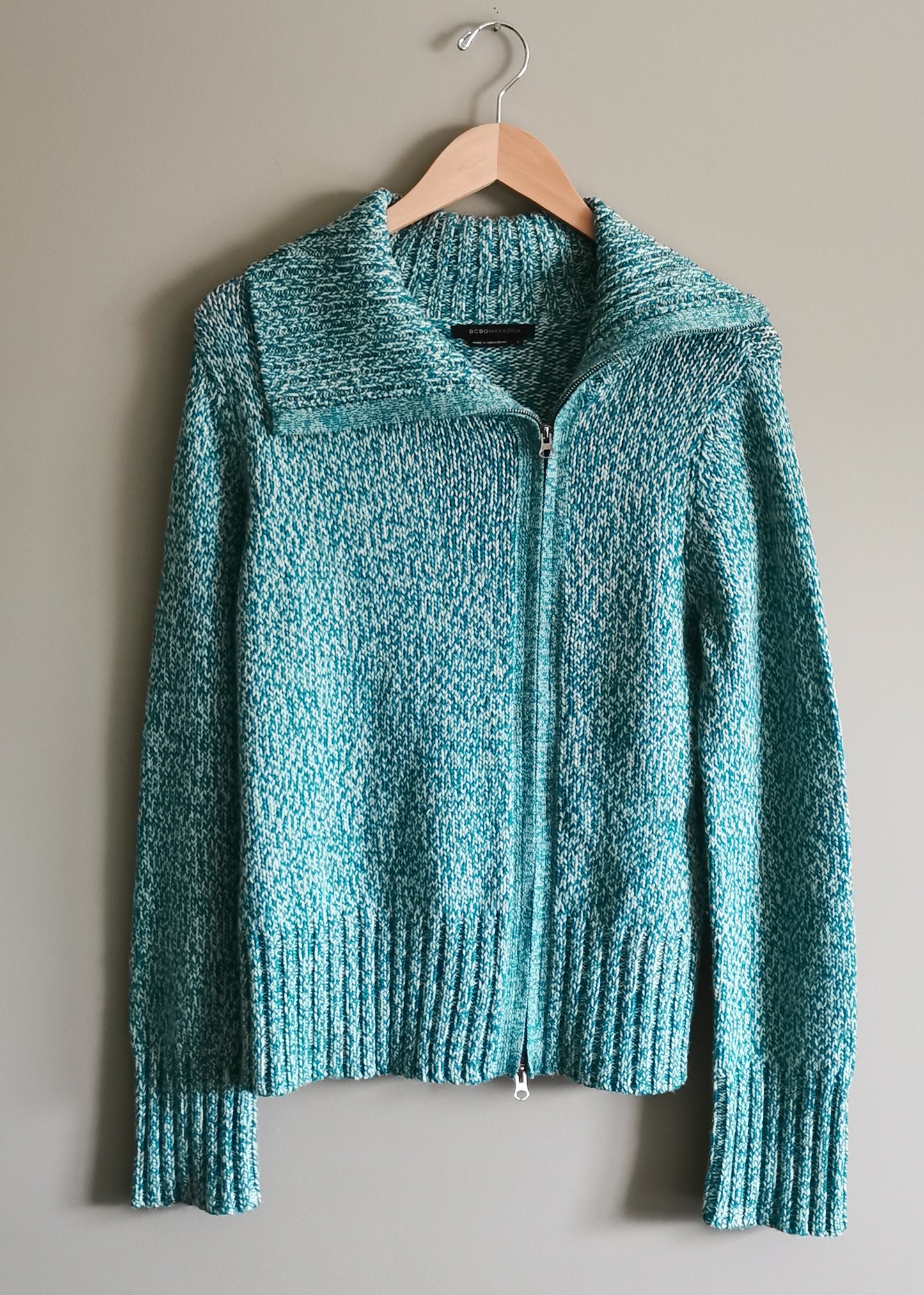 BCBG Max Azria Merino Wool Cardigan Sweater (L)*