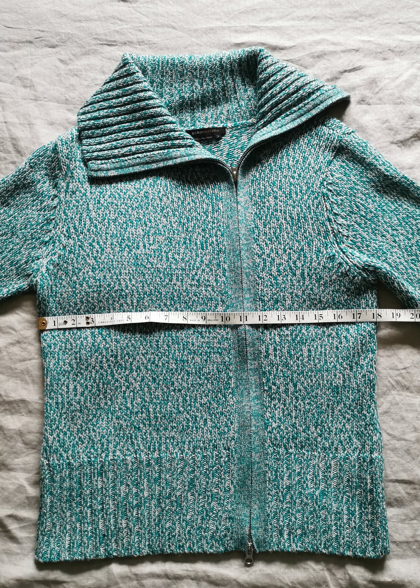 BCBG Max Azria Merino Wool Cardigan Sweater (L)*