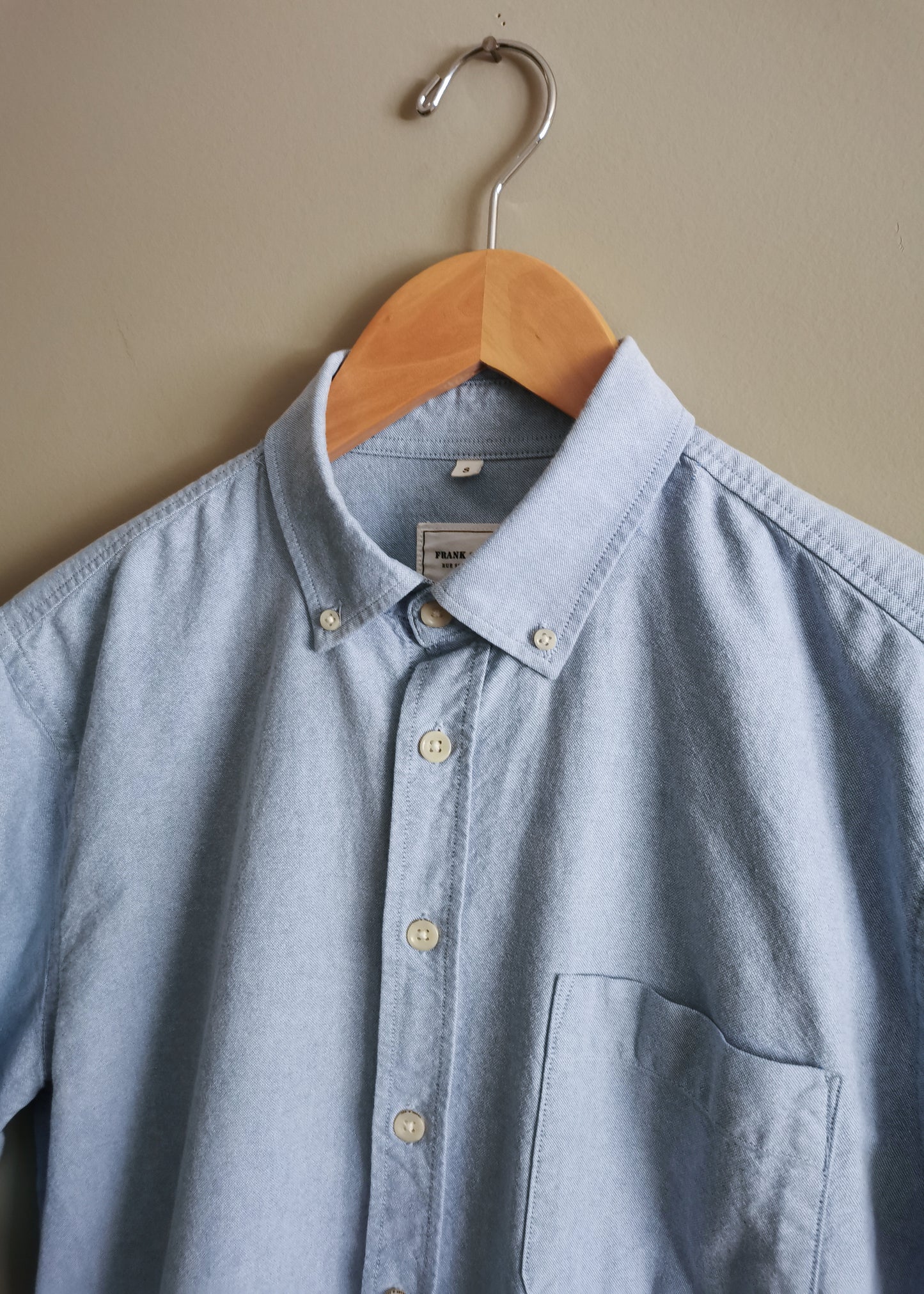 Frank & Oak Cotton Shirt (S)