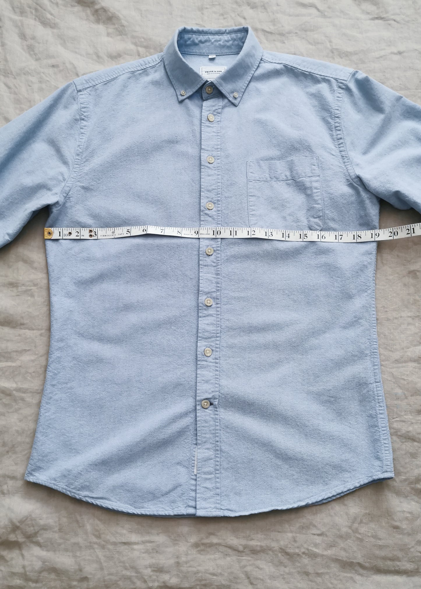 Frank & Oak Cotton Shirt (S)
