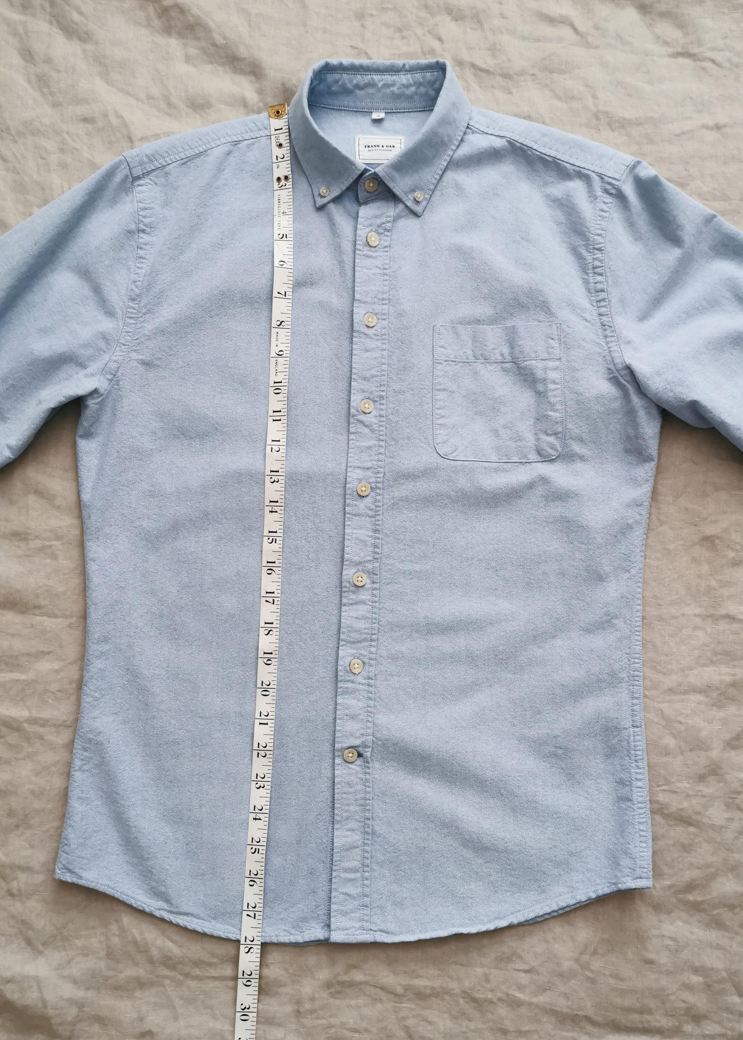 Frank & Oak Cotton Shirt (S)