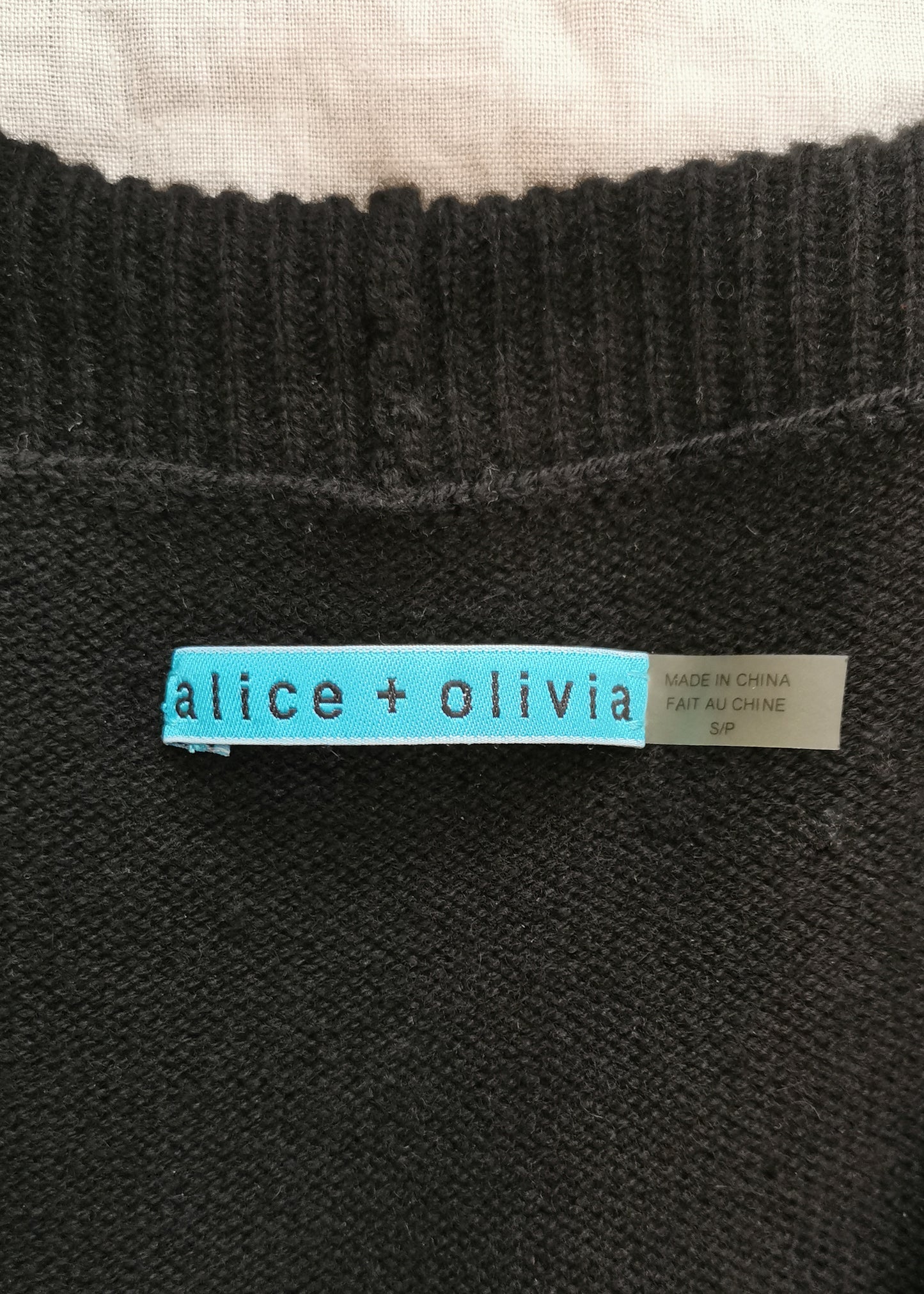 Alice + Olivia Wool & Cashmere Cardigan Vest (S)