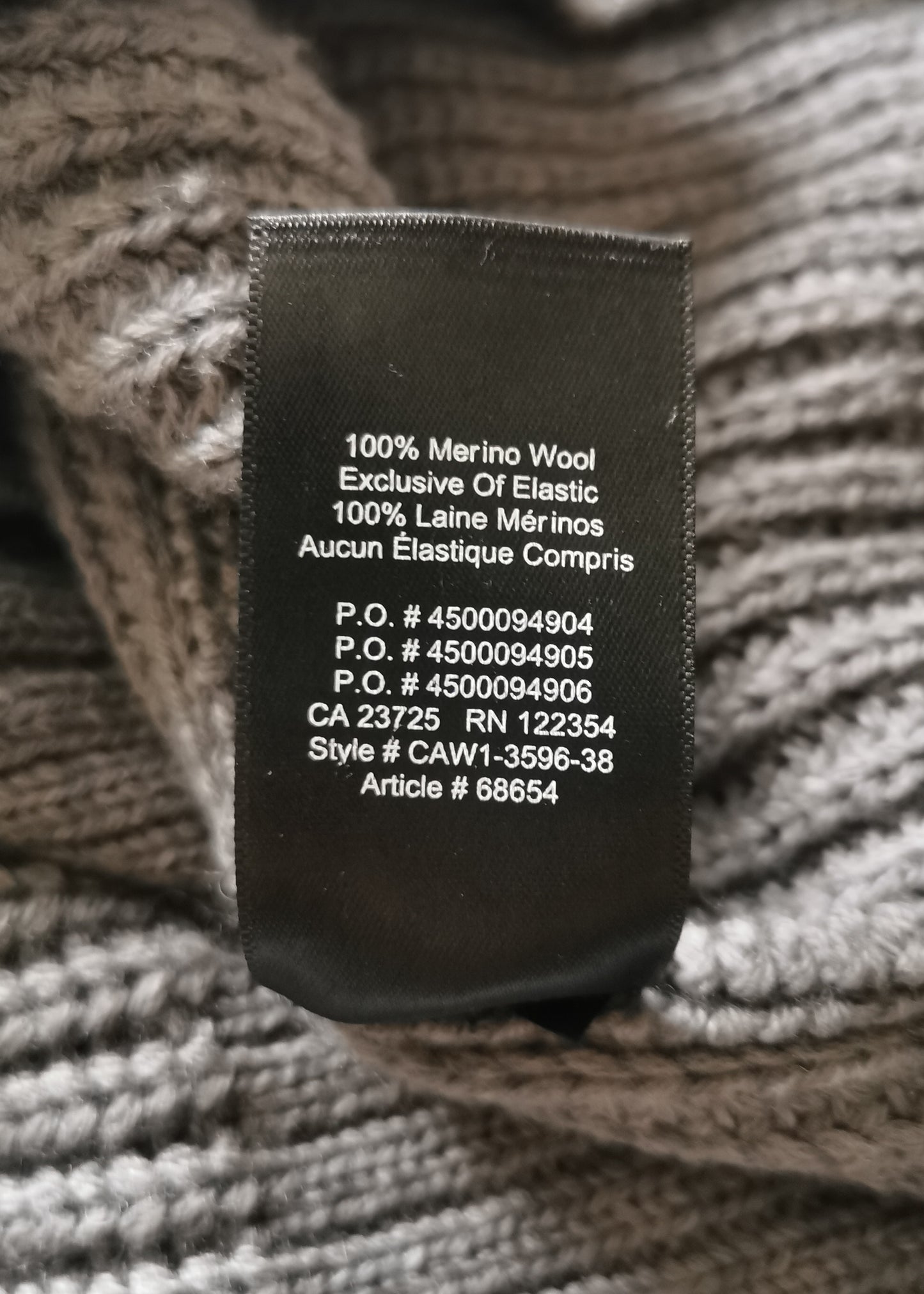 Babaton Merino Wool Valadon Balloon Sleeve Sweater (XS)