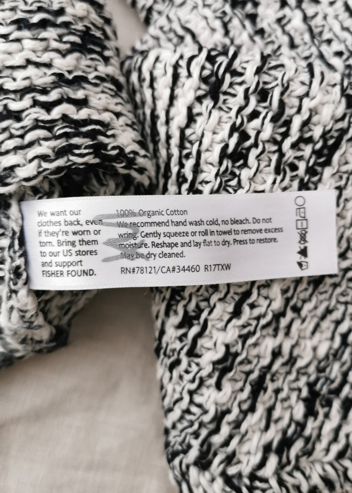 Eileen Fisher Organic Cotton Sweater (S)