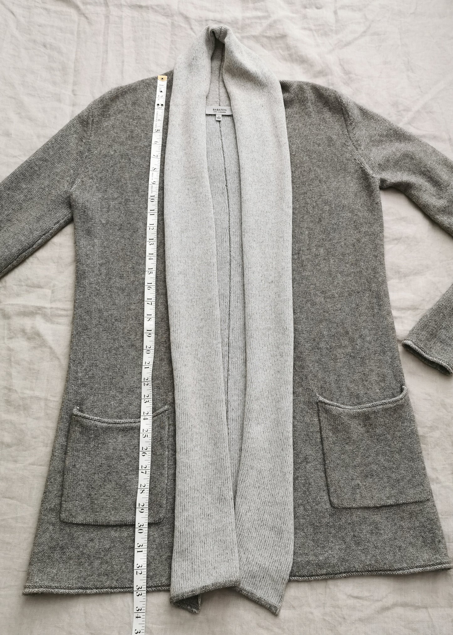 Babaton Wool & Cashmere Cardigan (S)