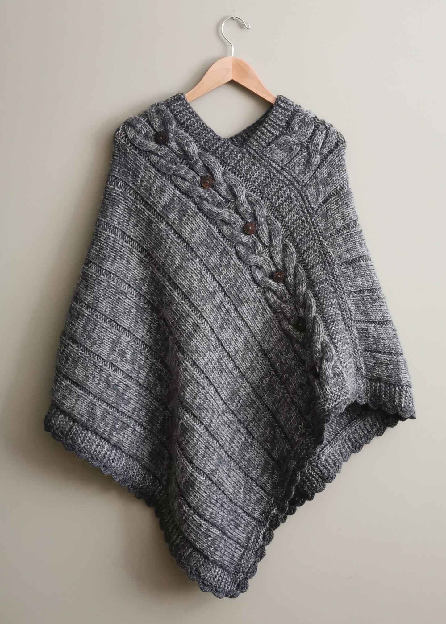 Wool Poncho (OS)