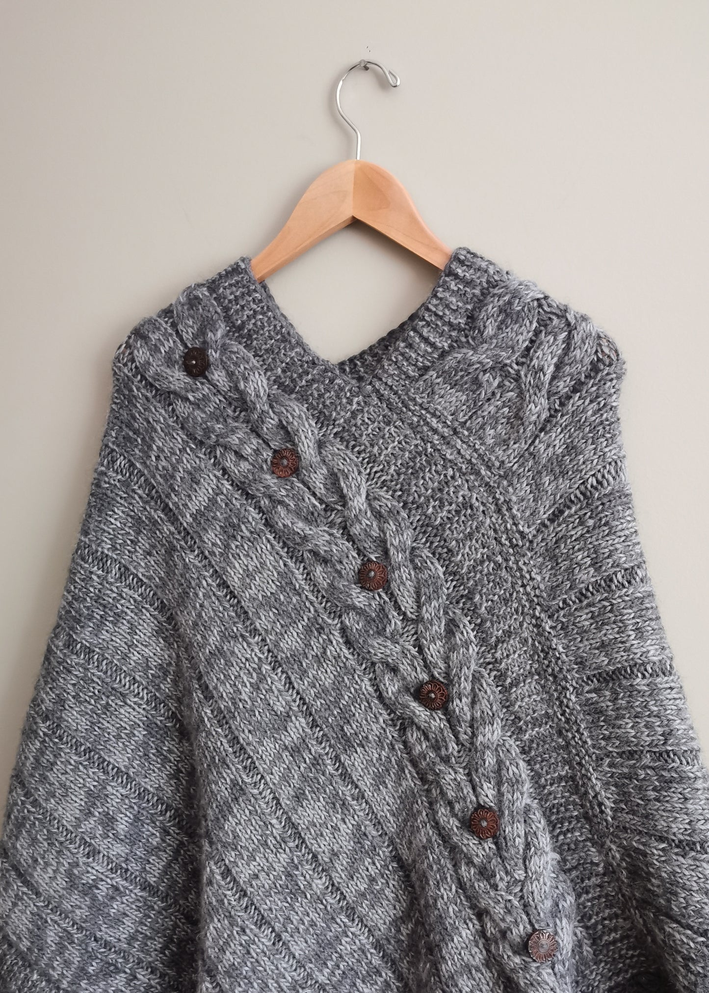 Wool Poncho (OS)